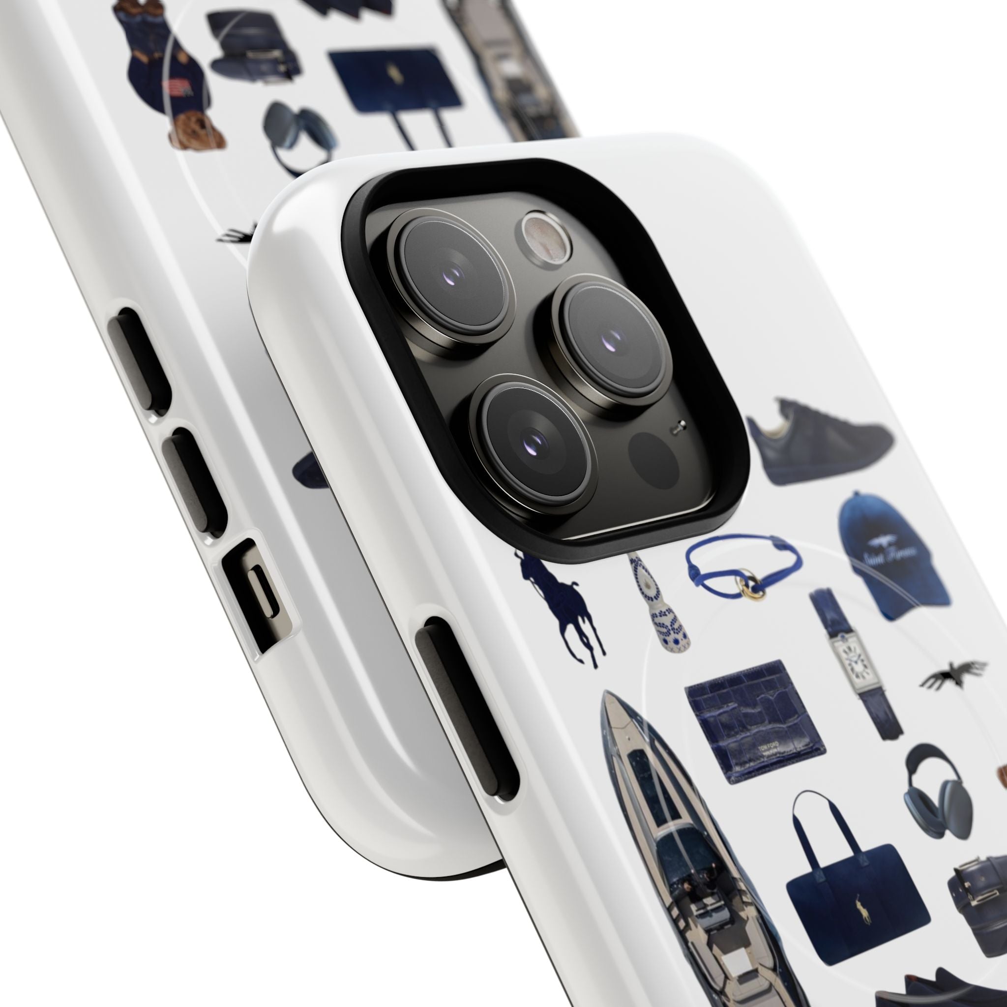 SAEVO Riviera Blue Magnetic iPhone Case