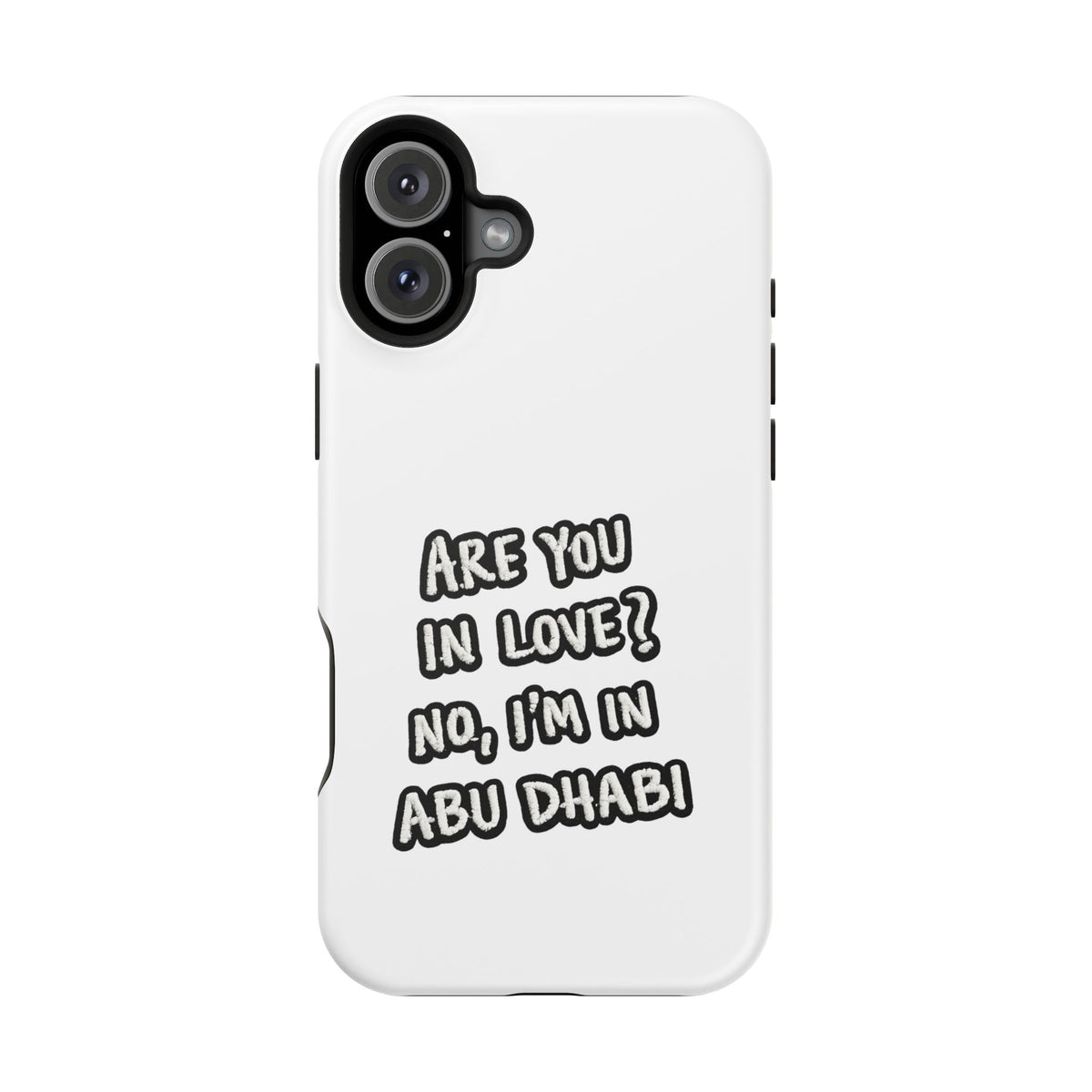 Abu Dhabi Love Magnetic Impact-Resistant Case