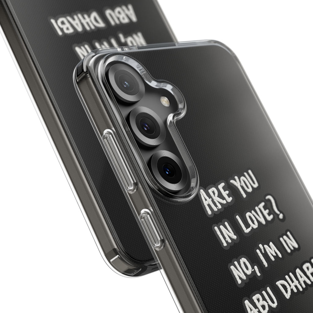 Abu Dhabi Love Clear Case