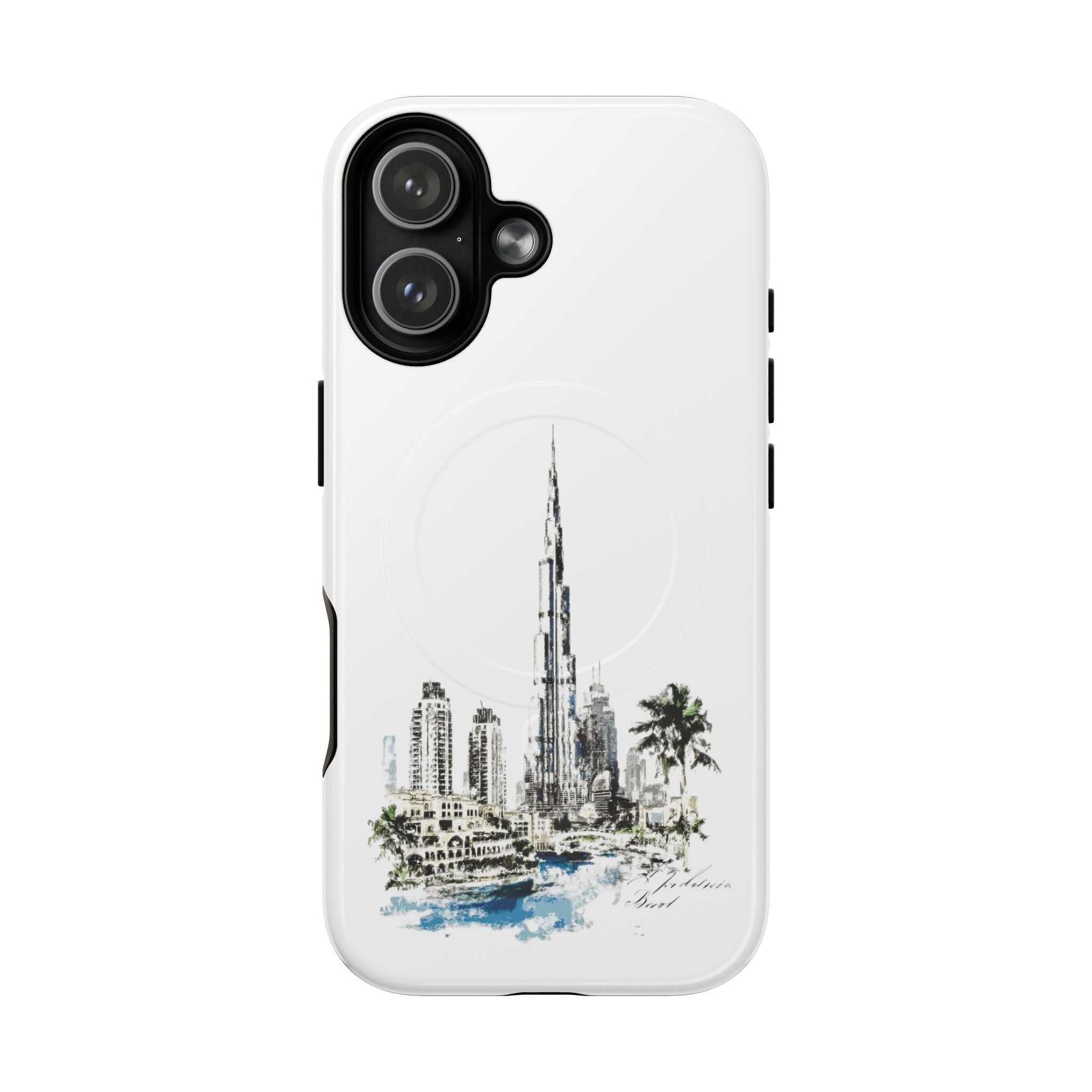 SAEVO Burj Khalifa Magnetic iPhone Case