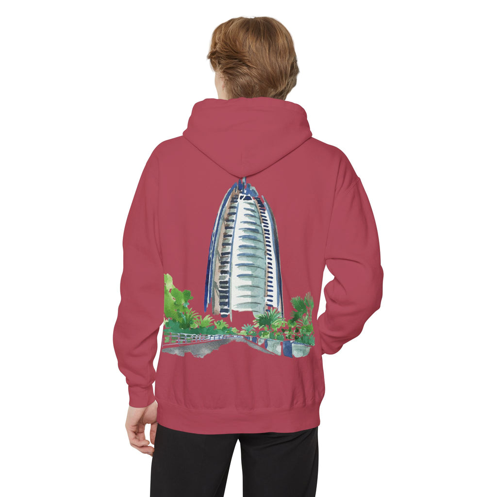 SAEVO Burj Al Arab Watercolor Hoodie