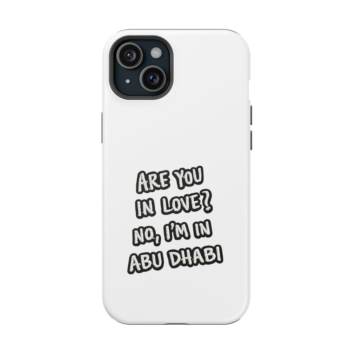 Abu Dhabi Love Magnetic Impact-Resistant Case