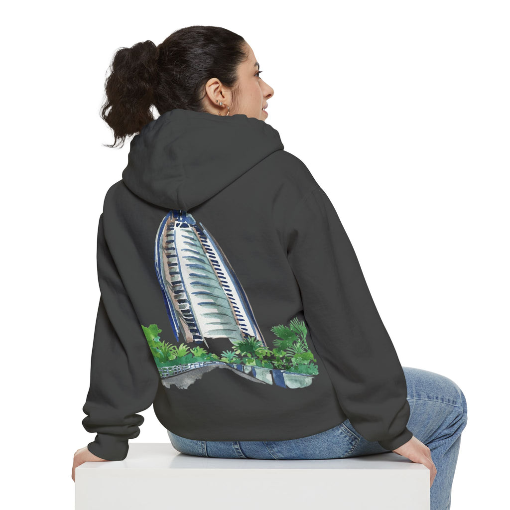 SAEVO Burj Al Arab Watercolor Hoodie