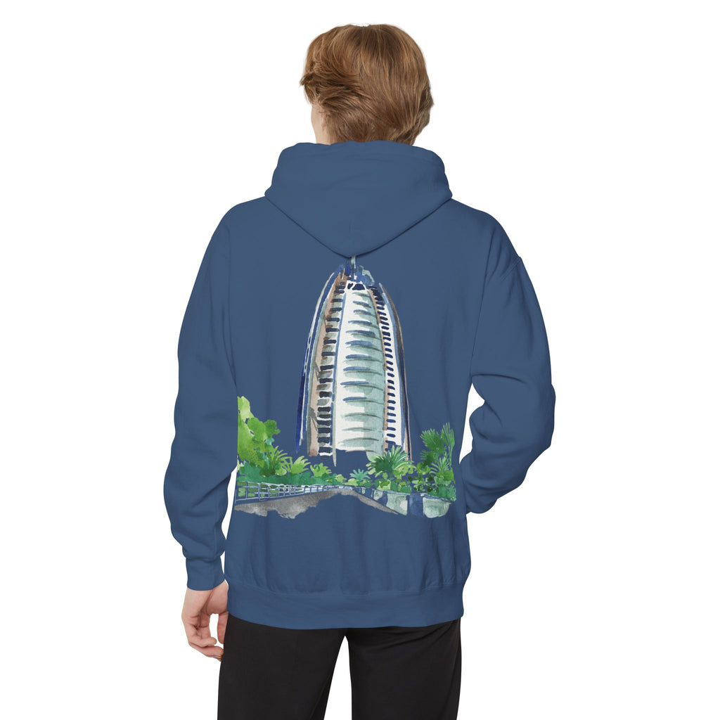 SAEVO Burj Al Arab Watercolor Hoodie