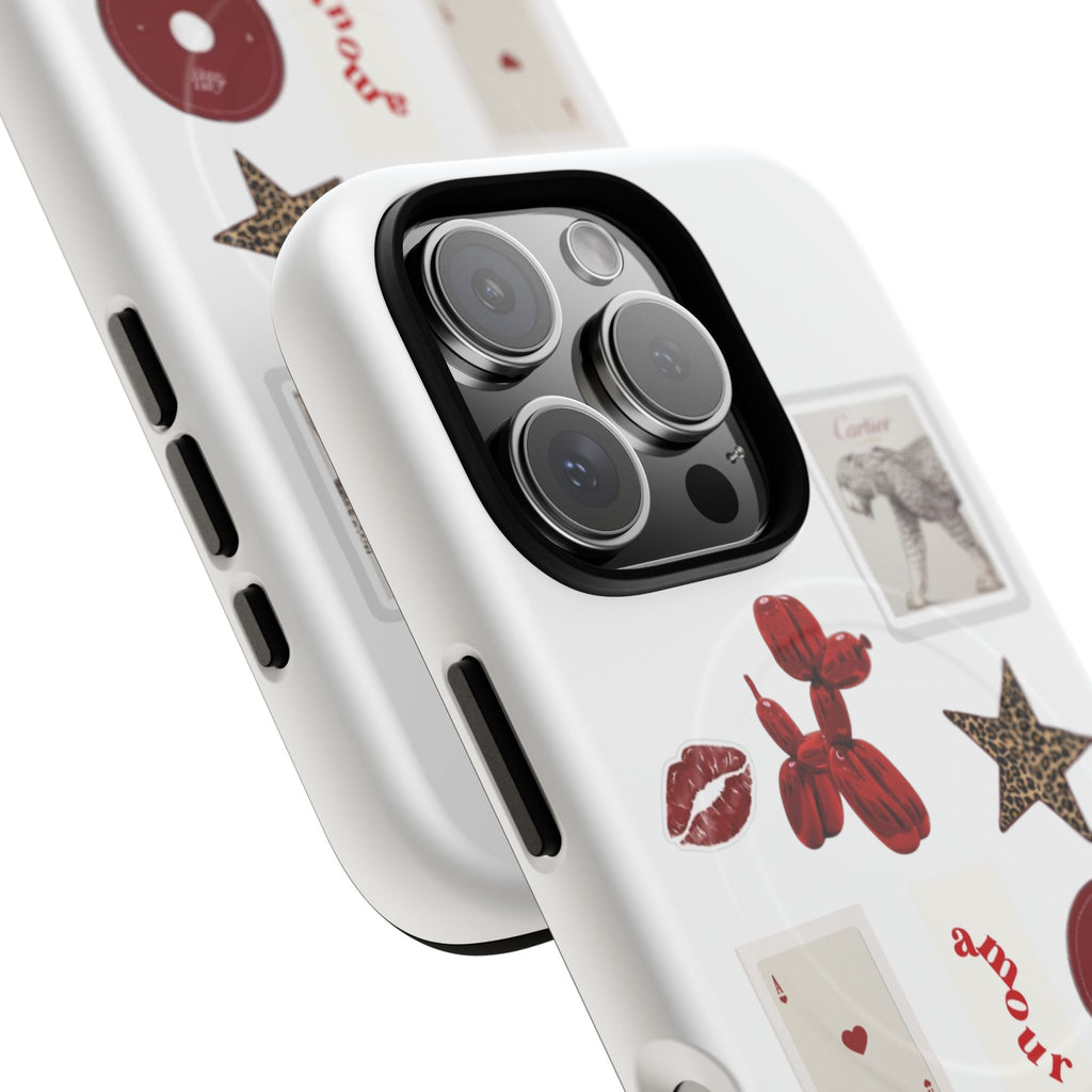 SAEVO Crimson Instinct Magnetic iPhone Case