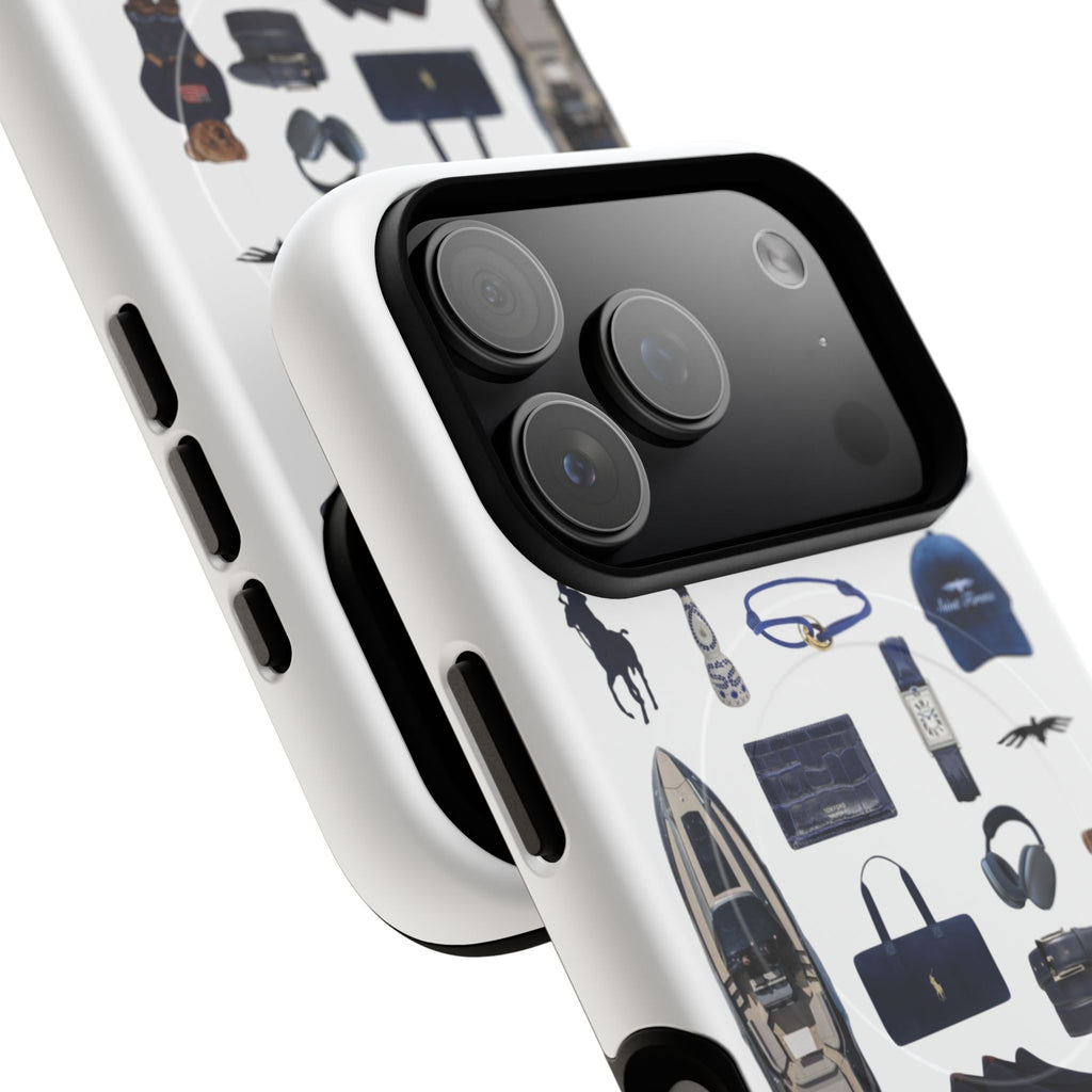 SAEVO Riviera Blue Magnetic iPhone Case