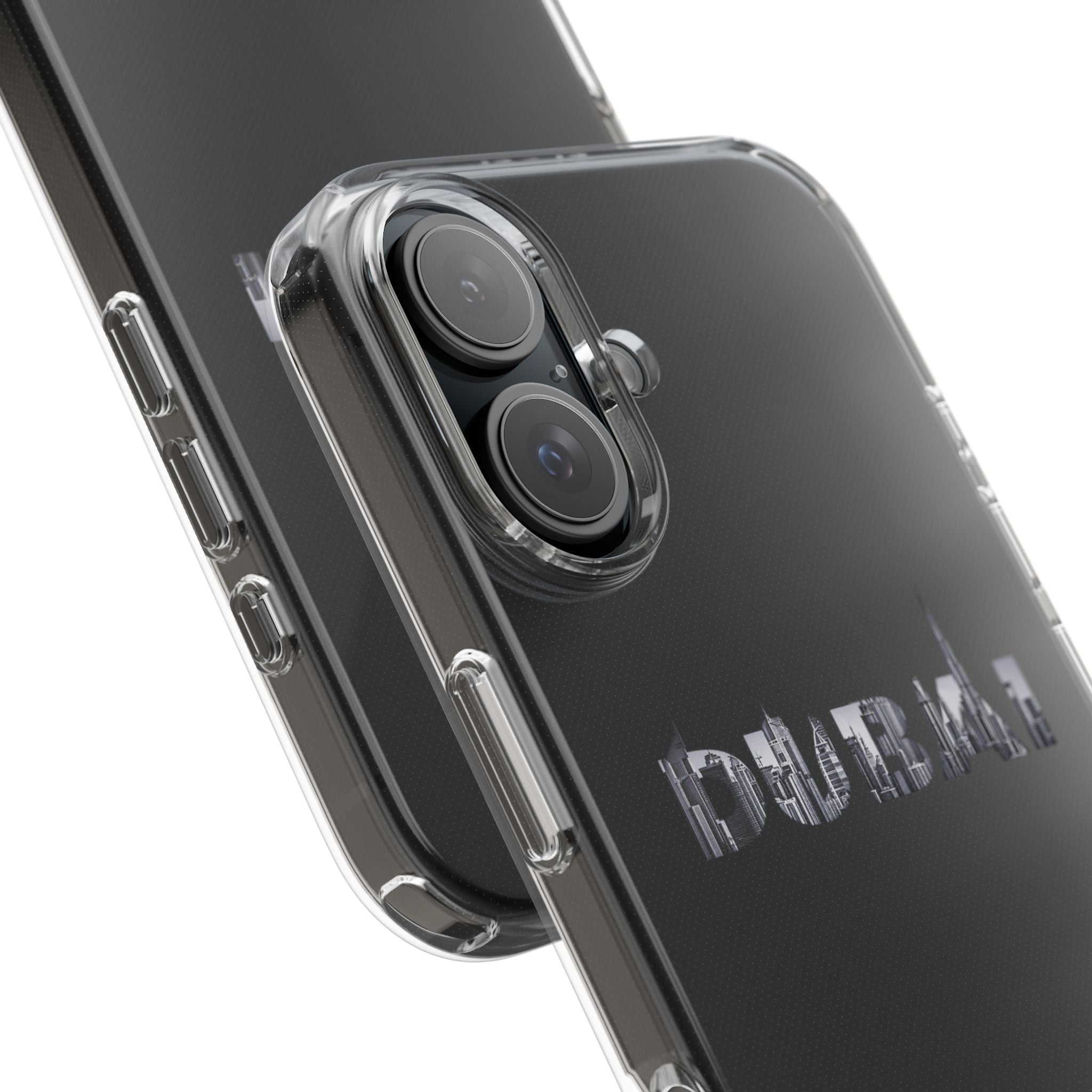 Dubai Skyline Clear Impact-Resistant Case