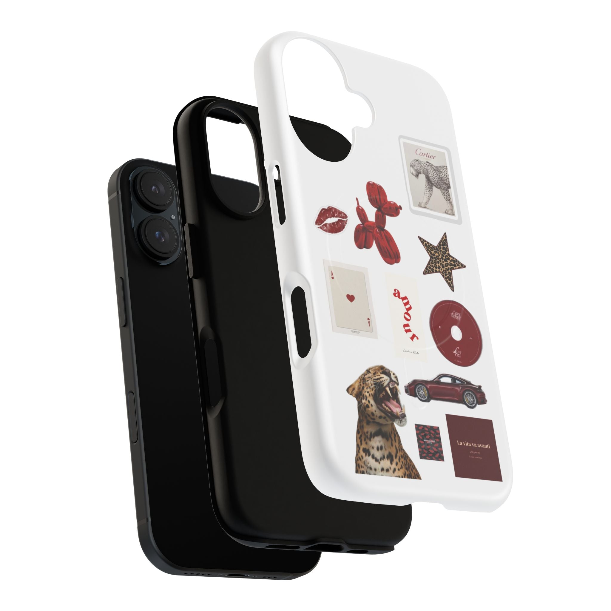 SAEVO Crimson Instinct Magnetic iPhone Case