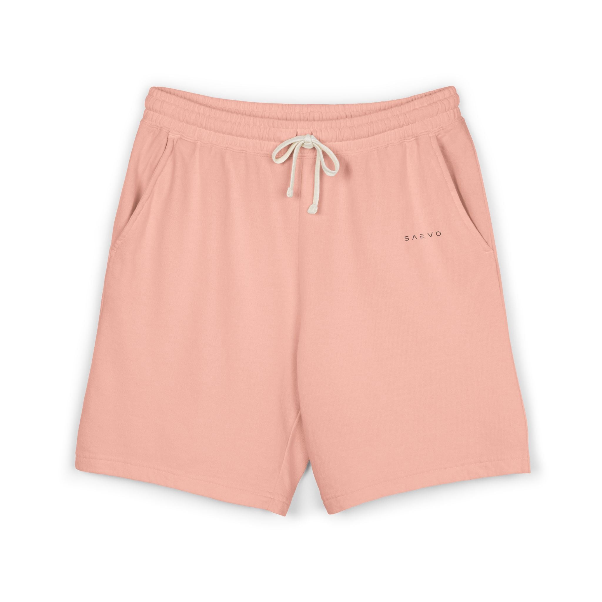SAEVO Garment-Dyed Fleece Sweat Shorts