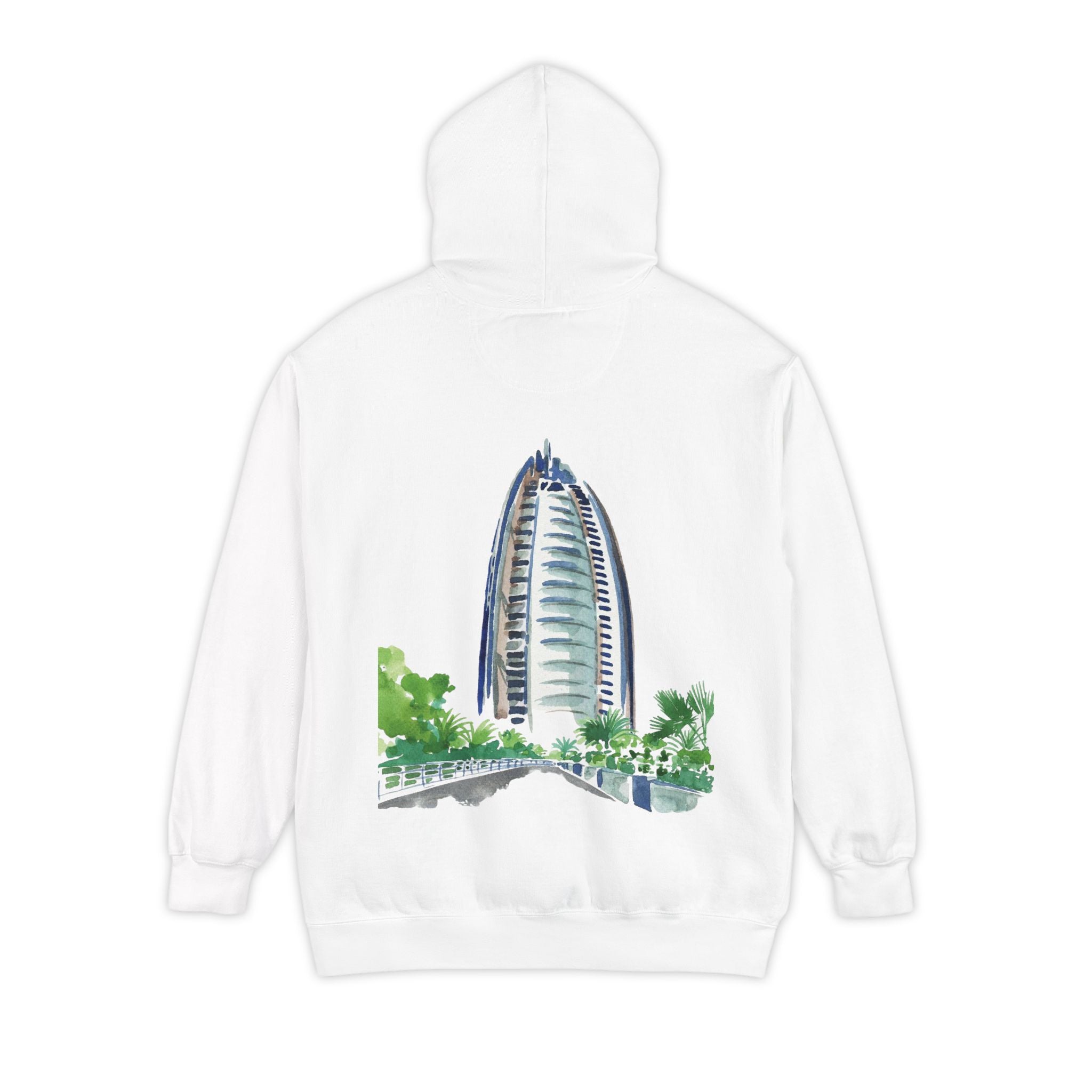 SAEVO Burj Al Arab Watercolor Hoodie