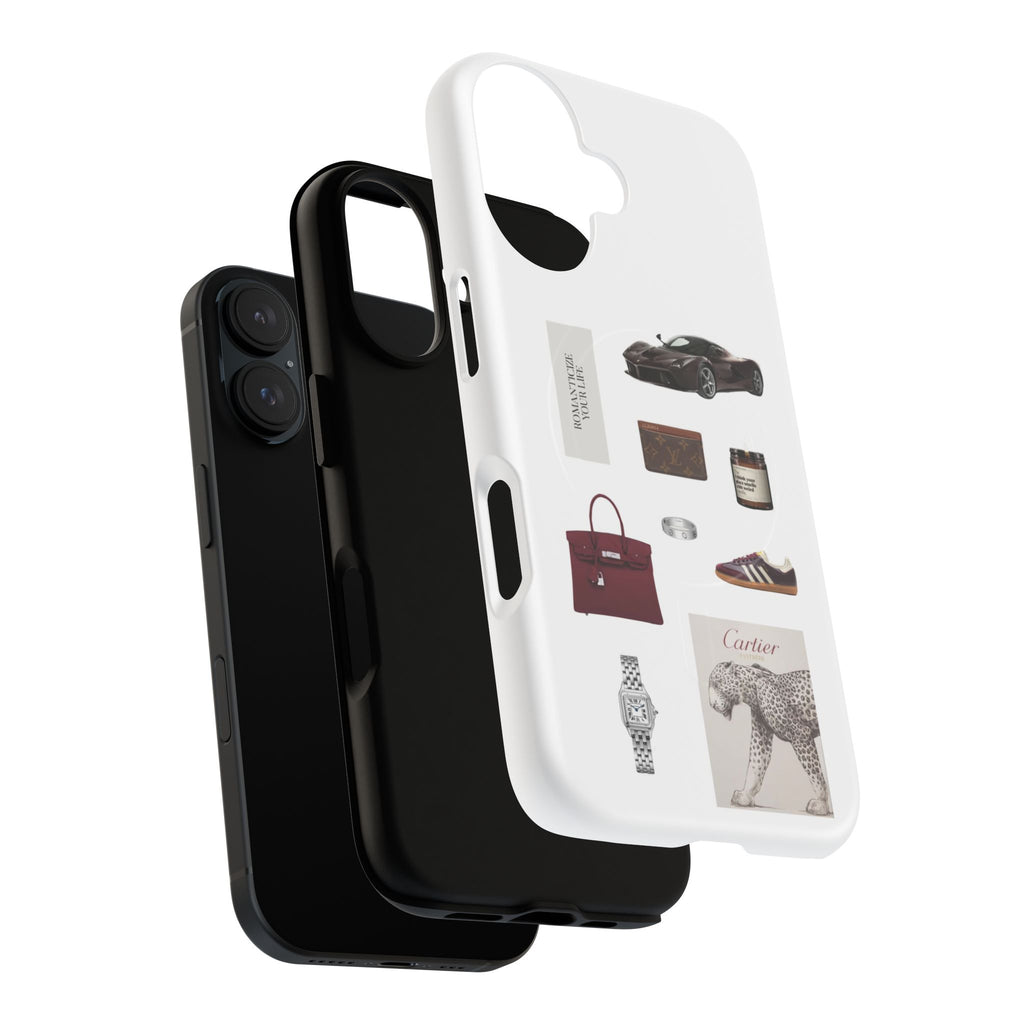 SAEVO Bordeaux Luxe Magnetic iPhone Case