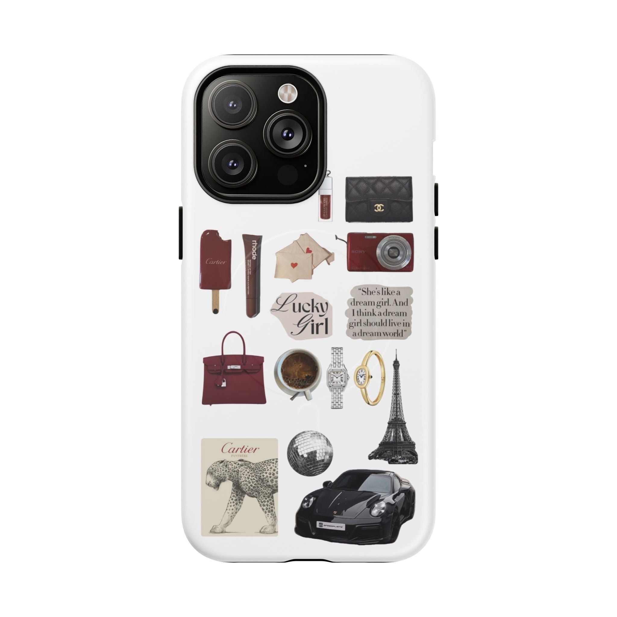 SAEVO Rouge Muse Magnetic iPhone Case