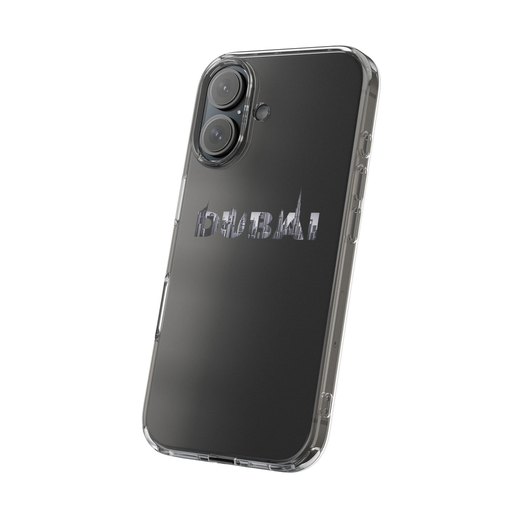 Dubai Skyline Clear Impact-Resistant Case