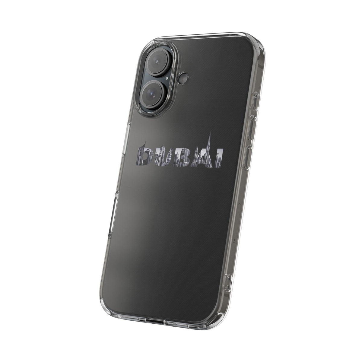 Dubai Skyline Clear Impact-Resistant Case