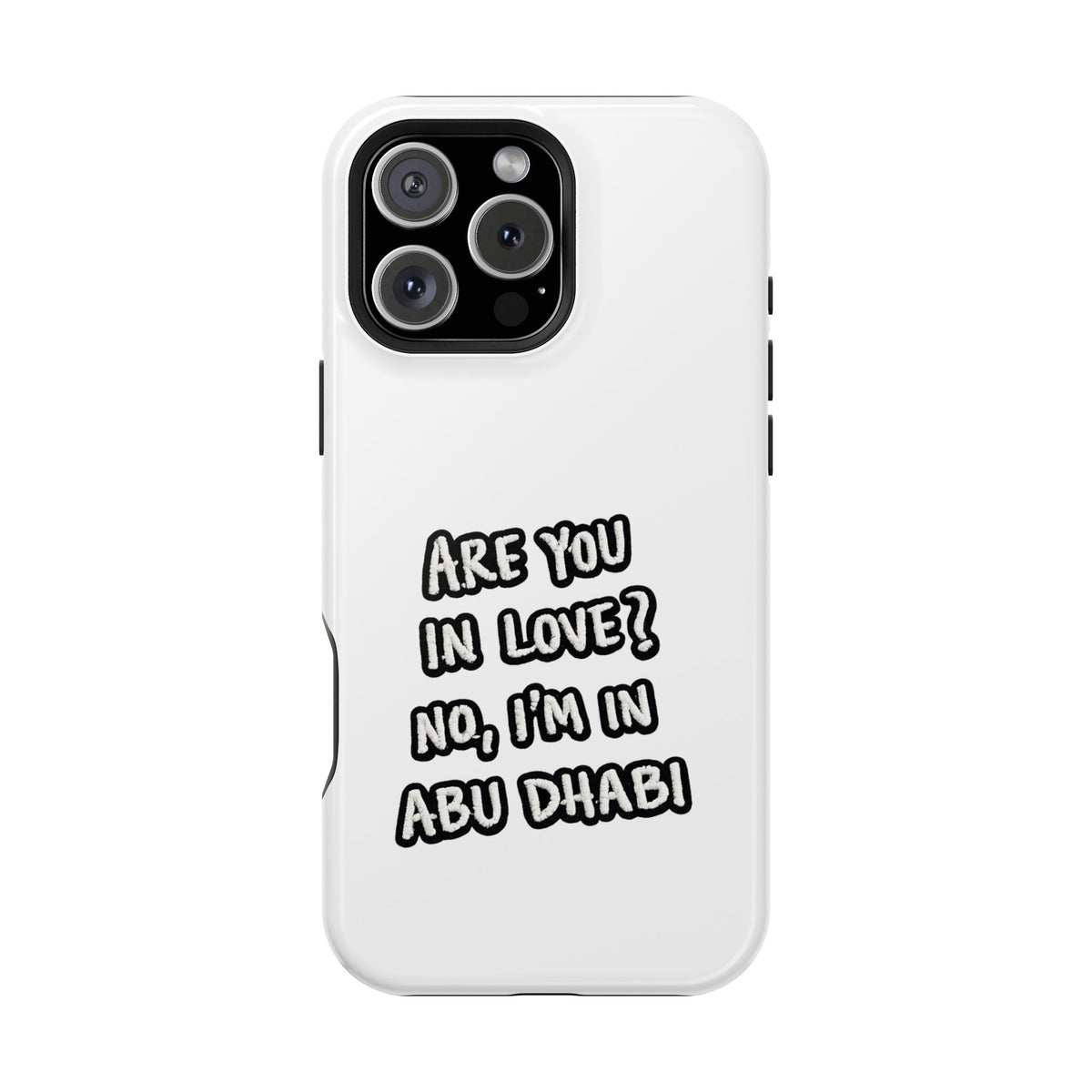 Abu Dhabi Love Magnetic Impact-Resistant Case