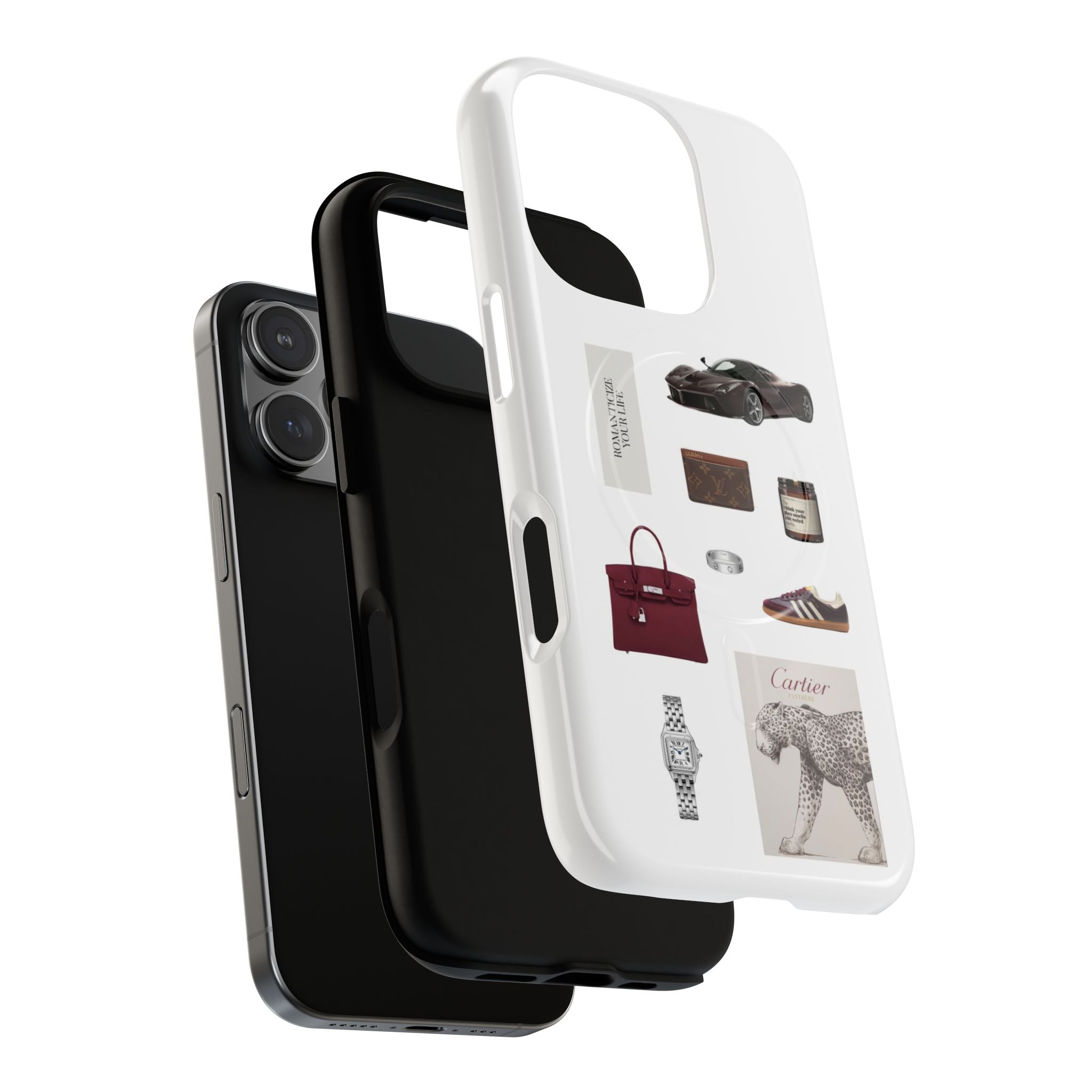 SAEVO Bordeaux Luxe Magnetic iPhone Case