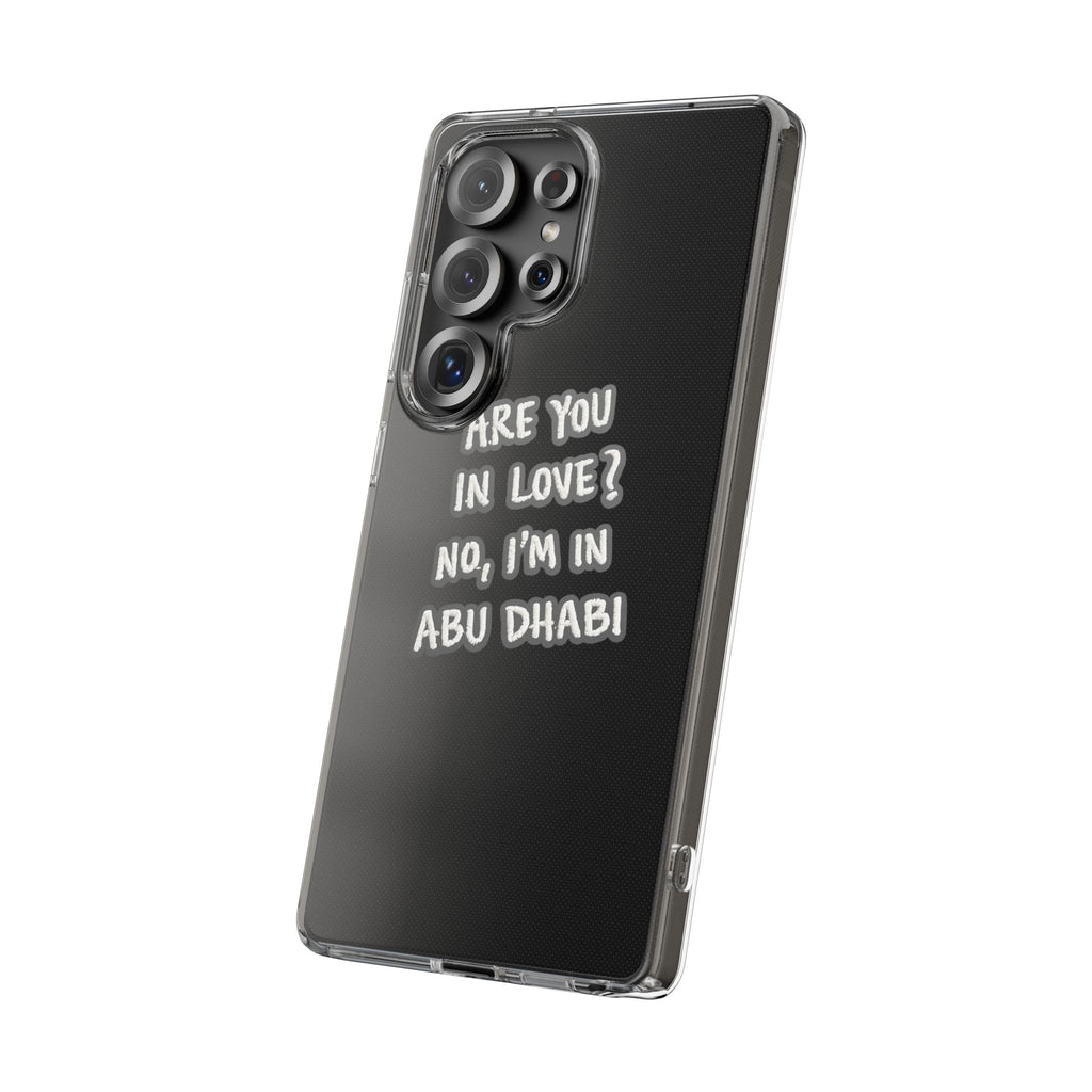 Abu Dhabi Love Clear Case
