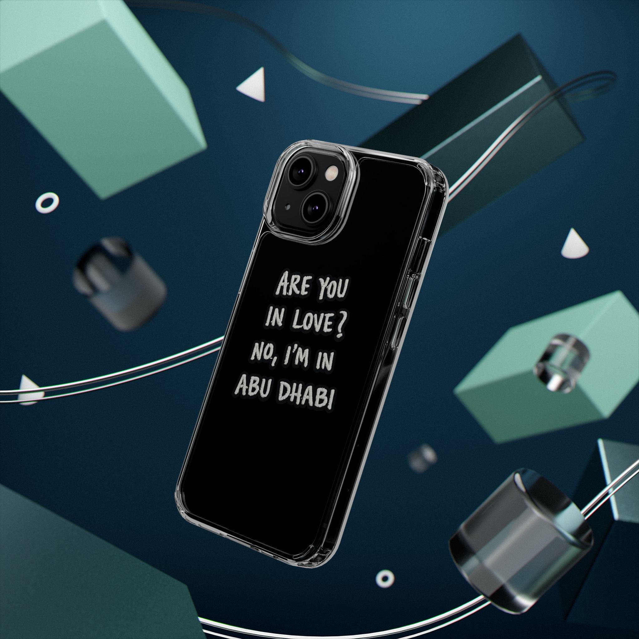 Abu Dhabi Love Clear Case