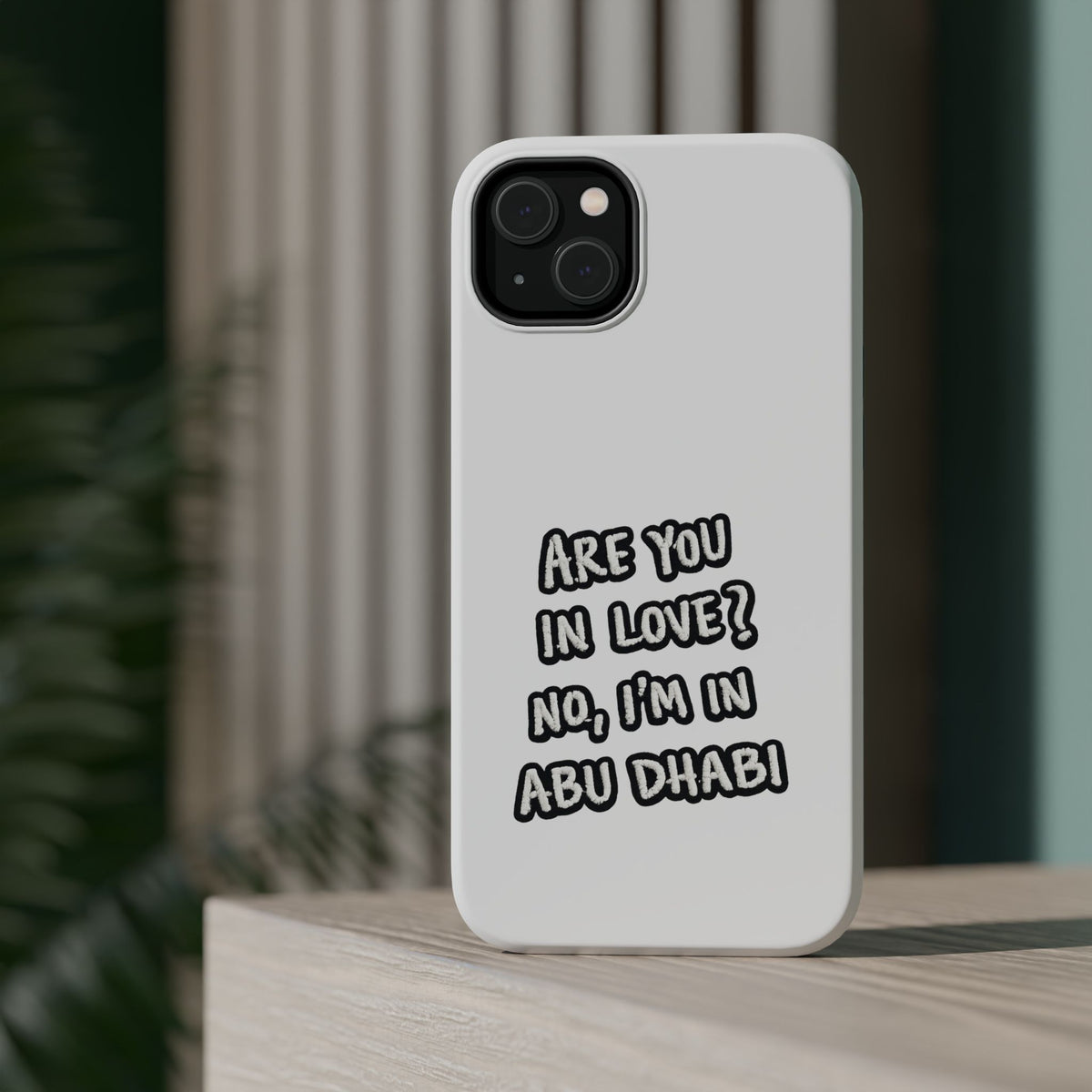 Abu Dhabi Love Magnetic Impact-Resistant Case