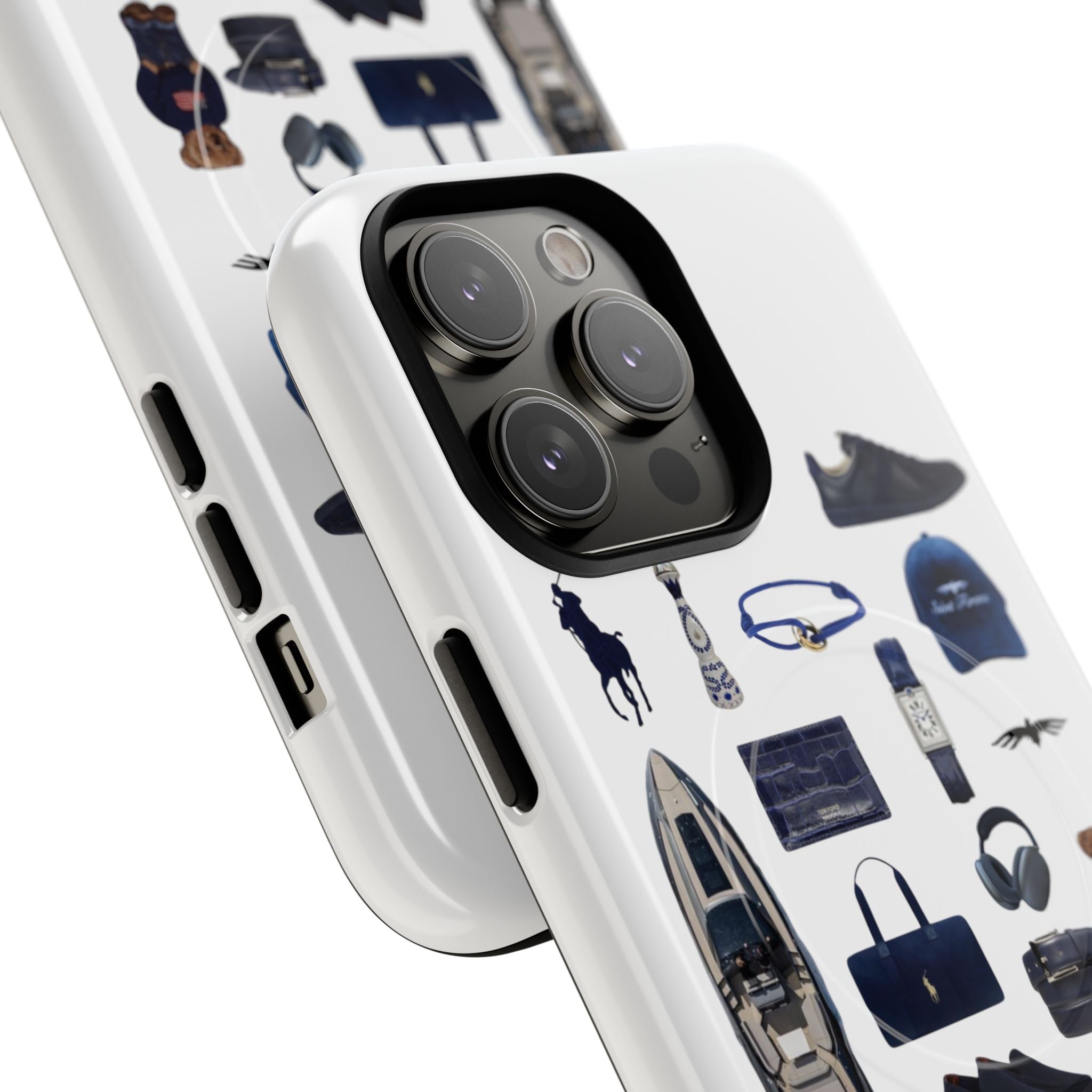 SAEVO Riviera Blue Magnetic iPhone Case