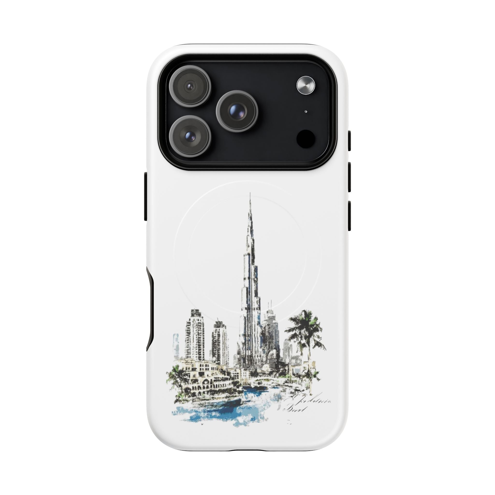 SAEVO Burj Khalifa Magnetic iPhone Case
