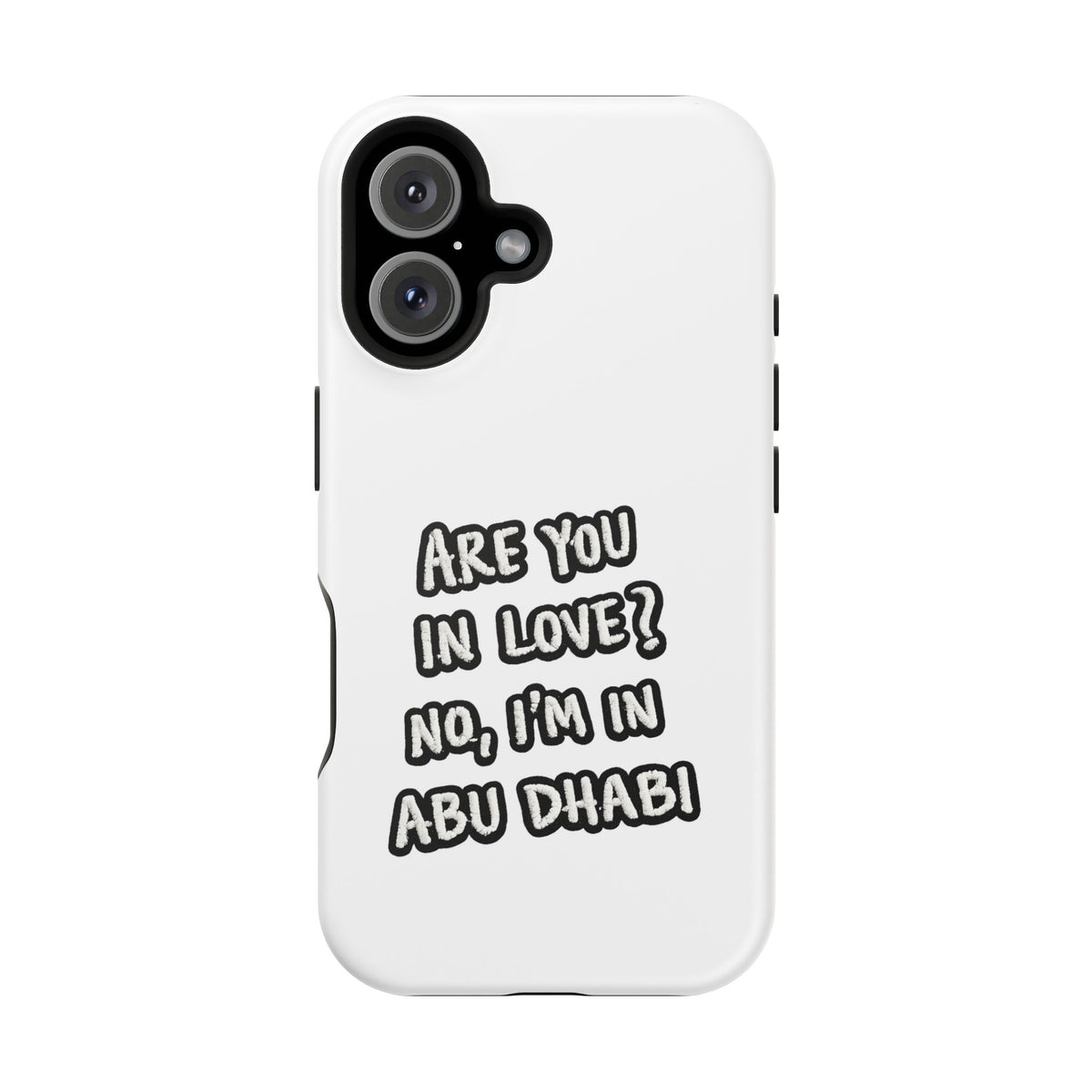 Abu Dhabi Love Magnetic Impact-Resistant Case