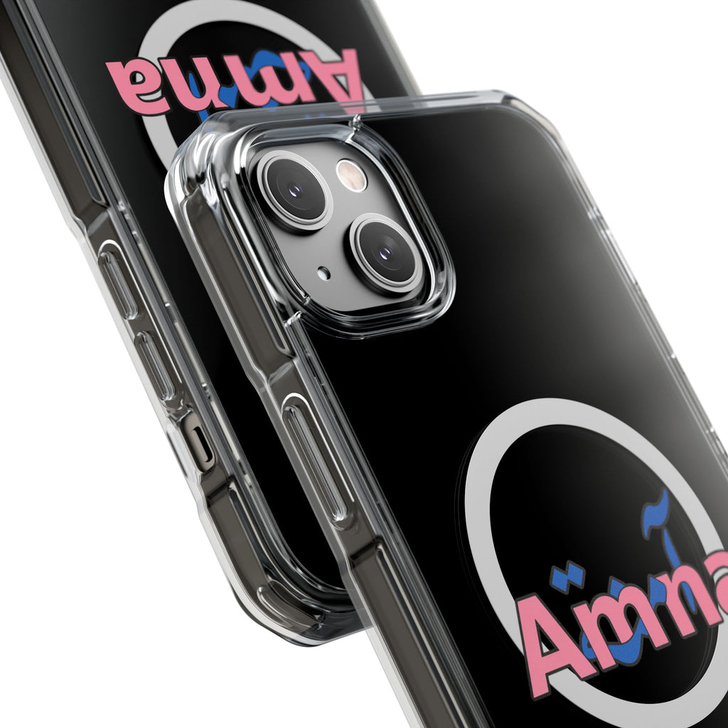 Amna Magnetic Clear iPhone Case