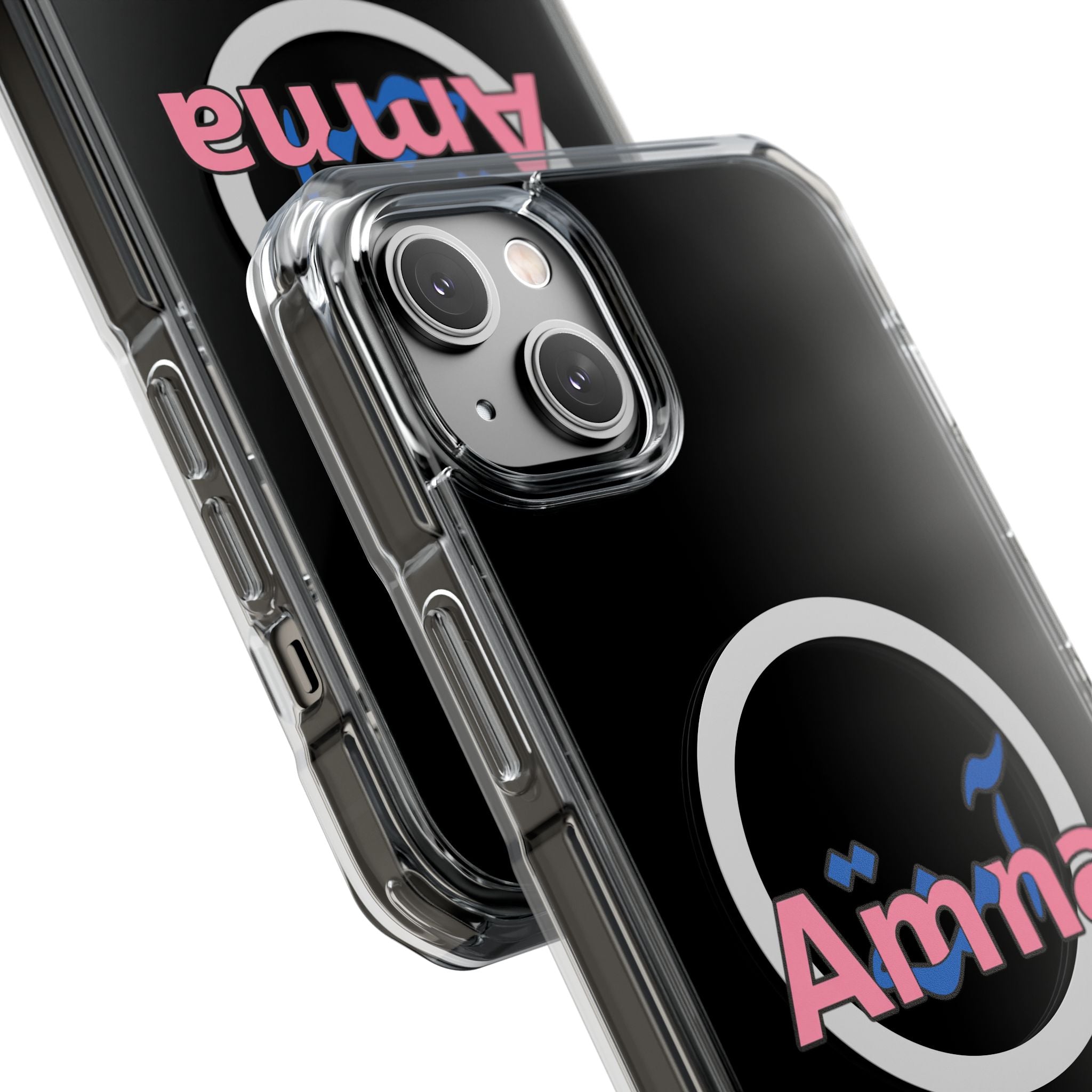Amna Magnetic Clear iPhone Case