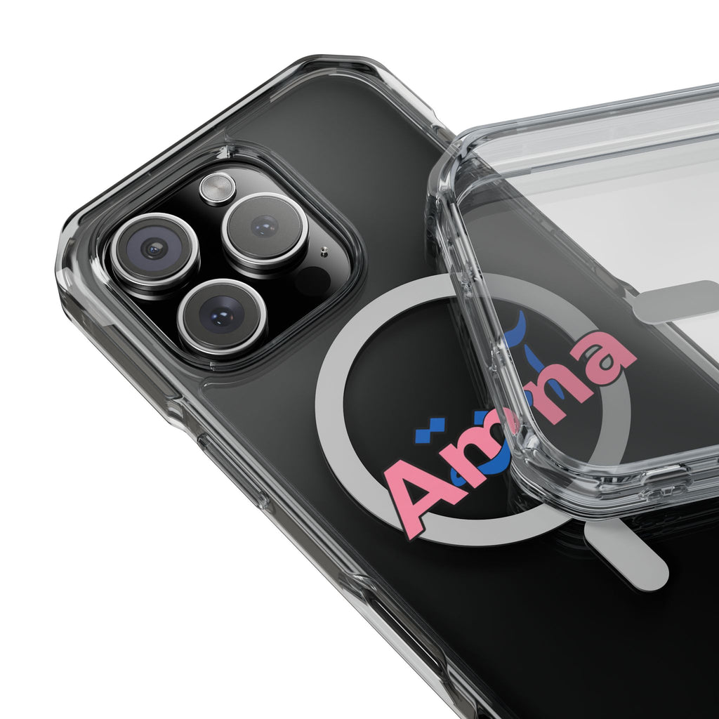 Amna Magnetic Clear iPhone Case