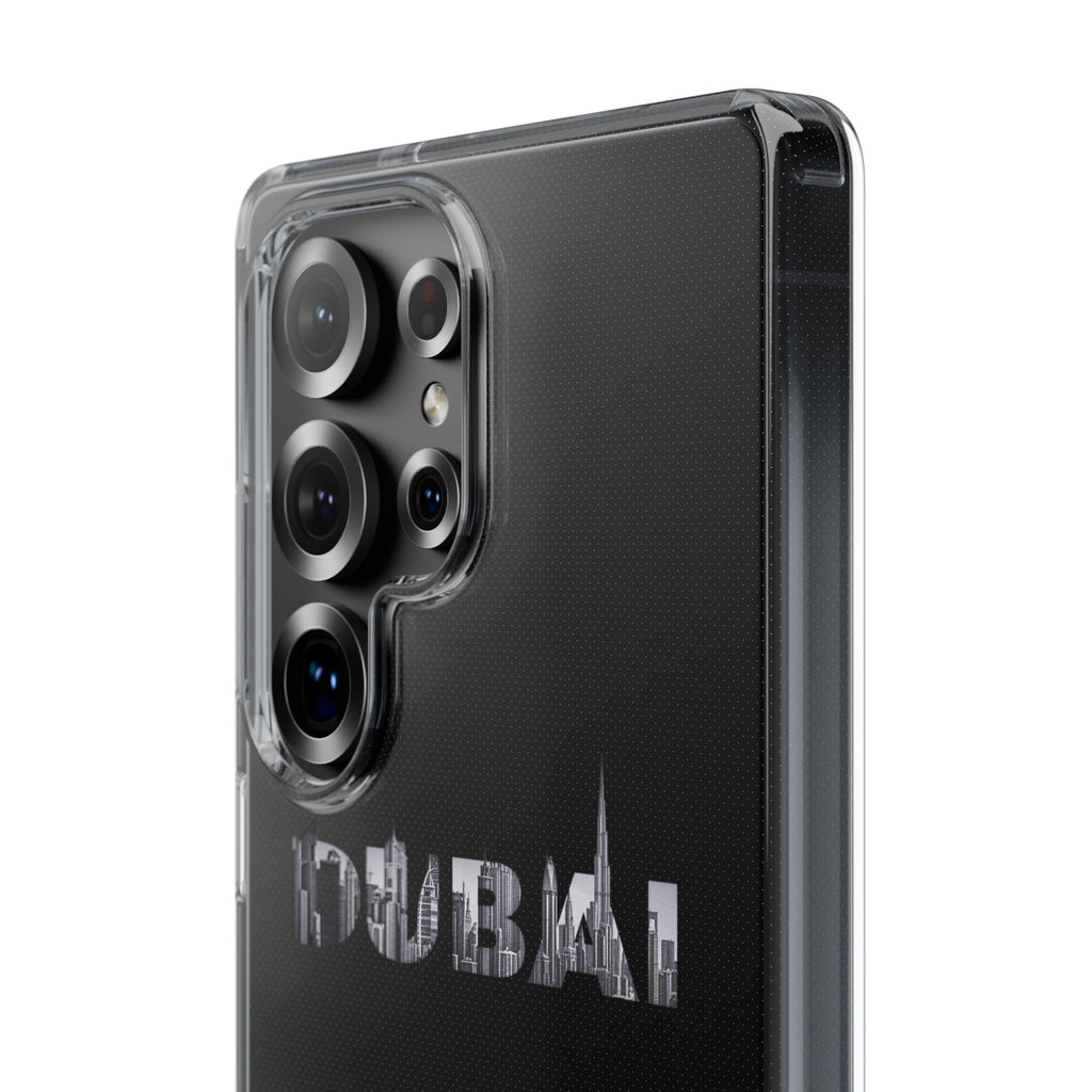 Dubai Skyline Clear Impact-Resistant Case