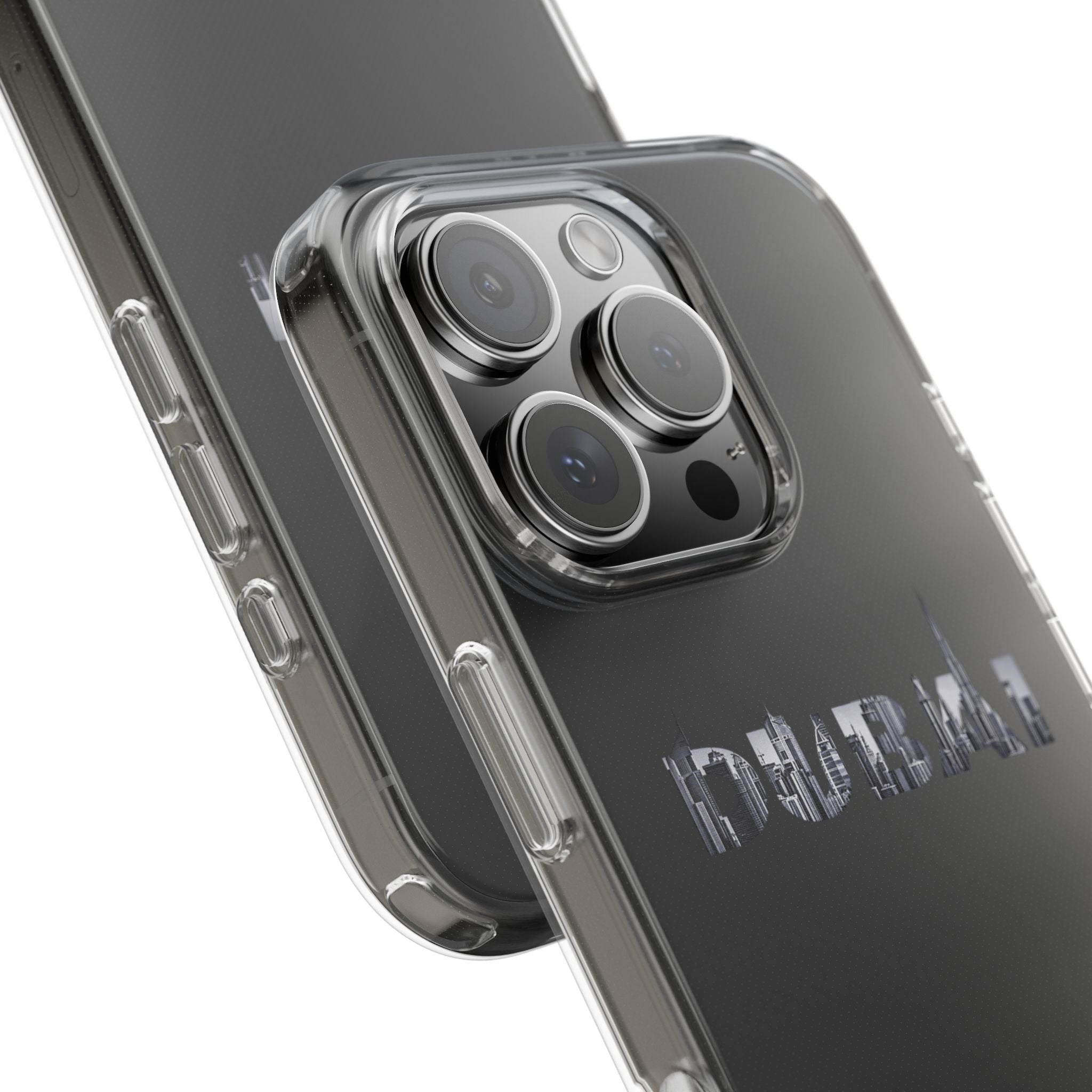 Dubai Skyline Clear Impact-Resistant Case