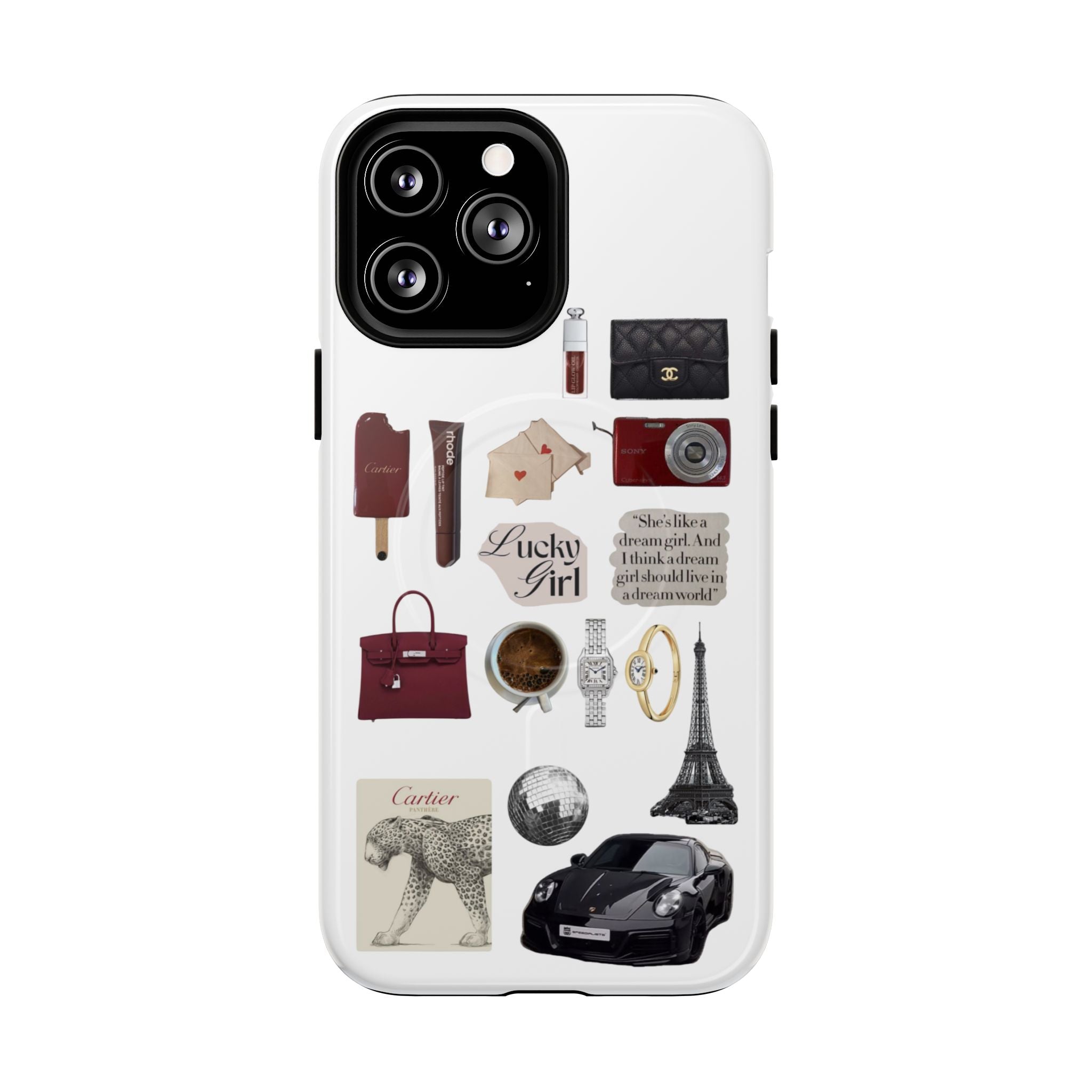 SAEVO Rouge Muse Magnetic iPhone Case