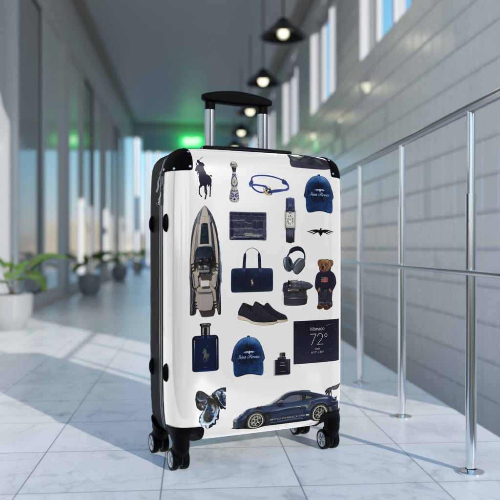SAEVO Riviera Blue Suitcase