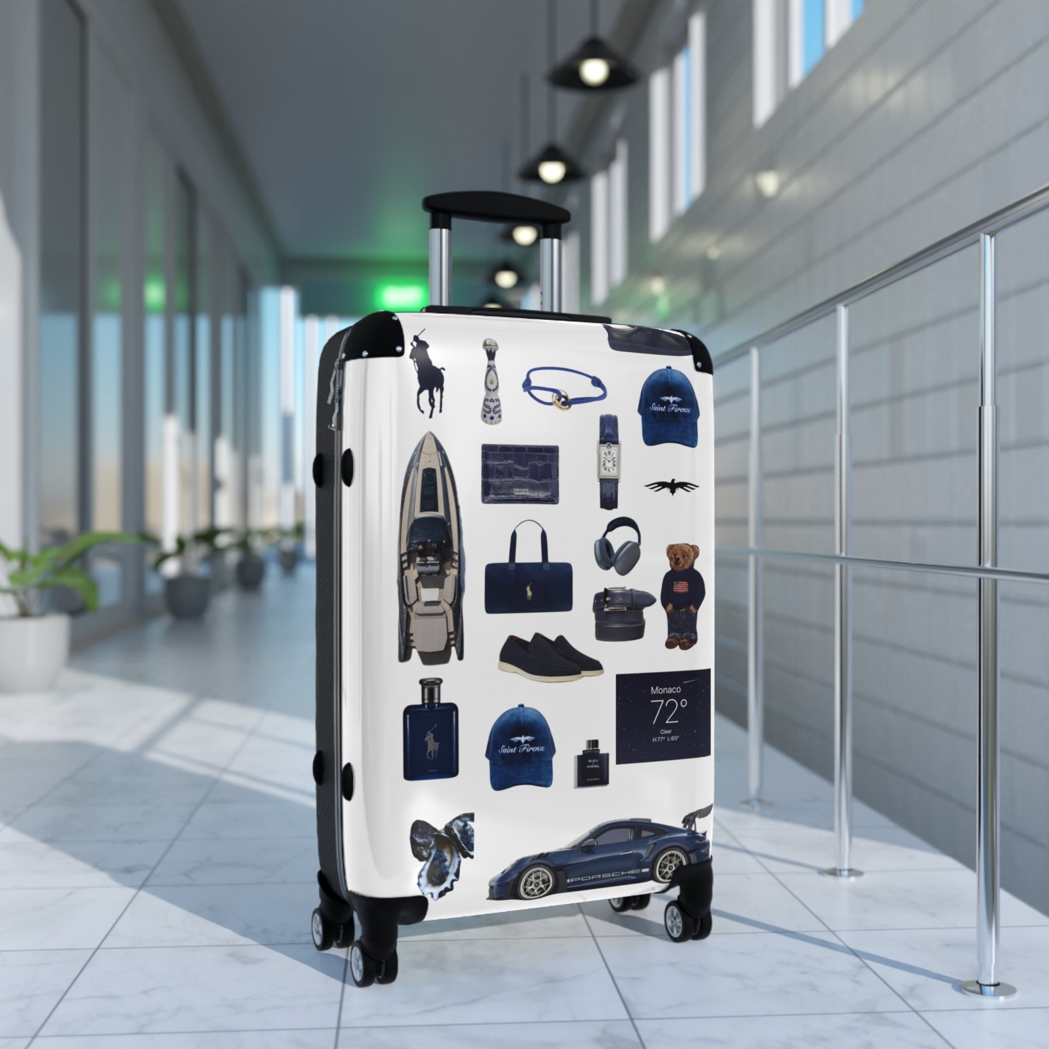 SAEVO Riviera Blue Suitcase