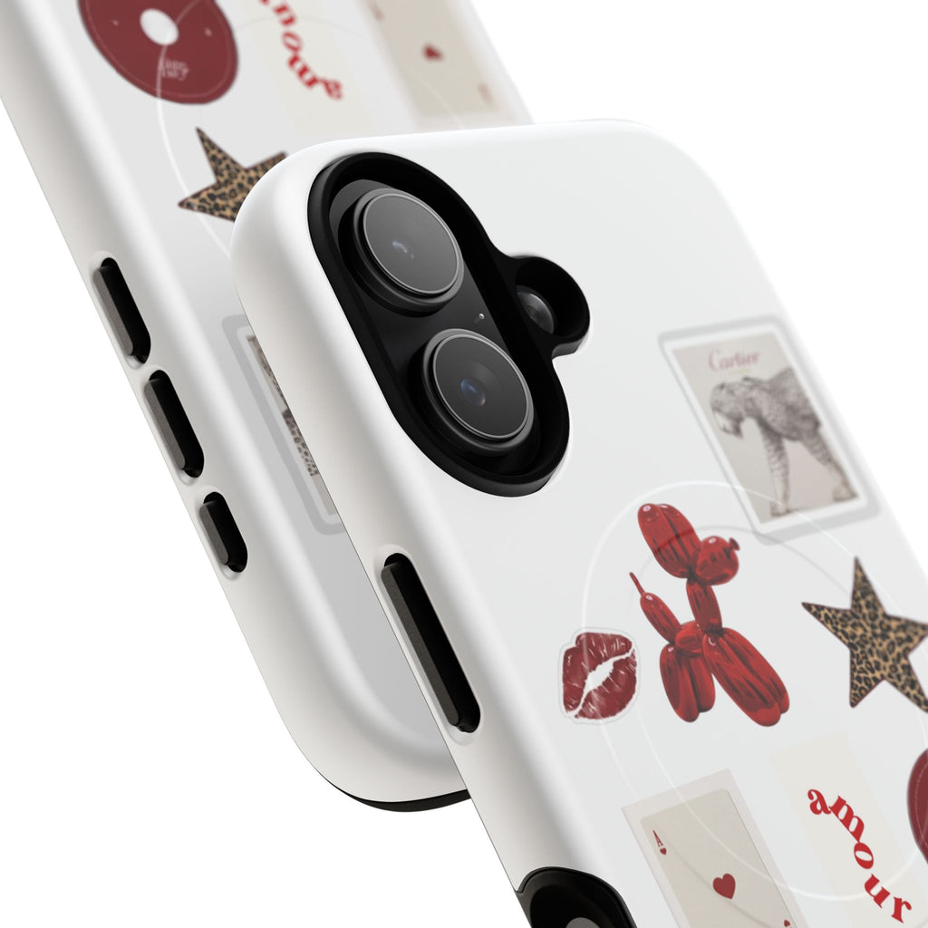 SAEVO Crimson Instinct Magnetic iPhone Case