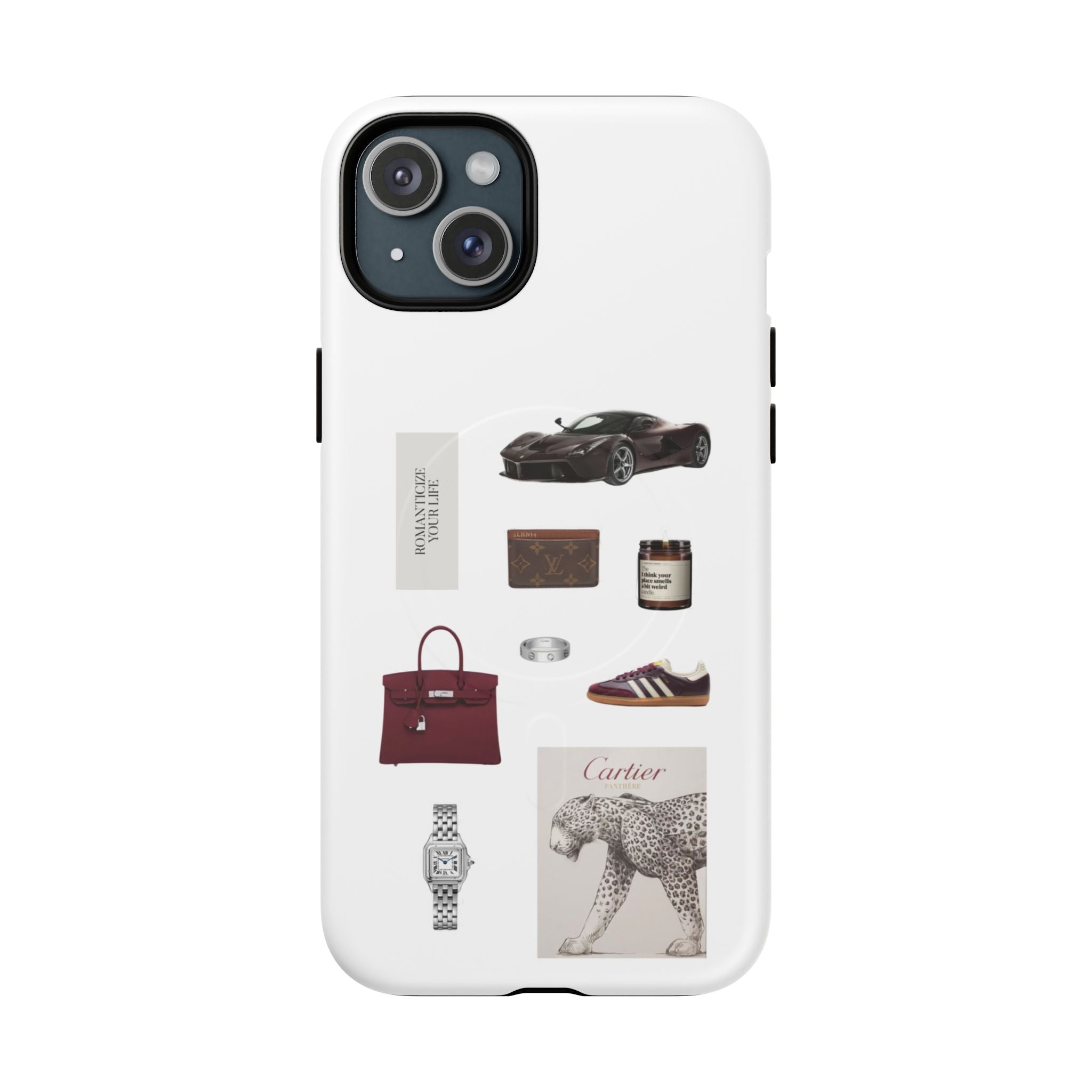 SAEVO Bordeaux Luxe Magnetic iPhone Case
