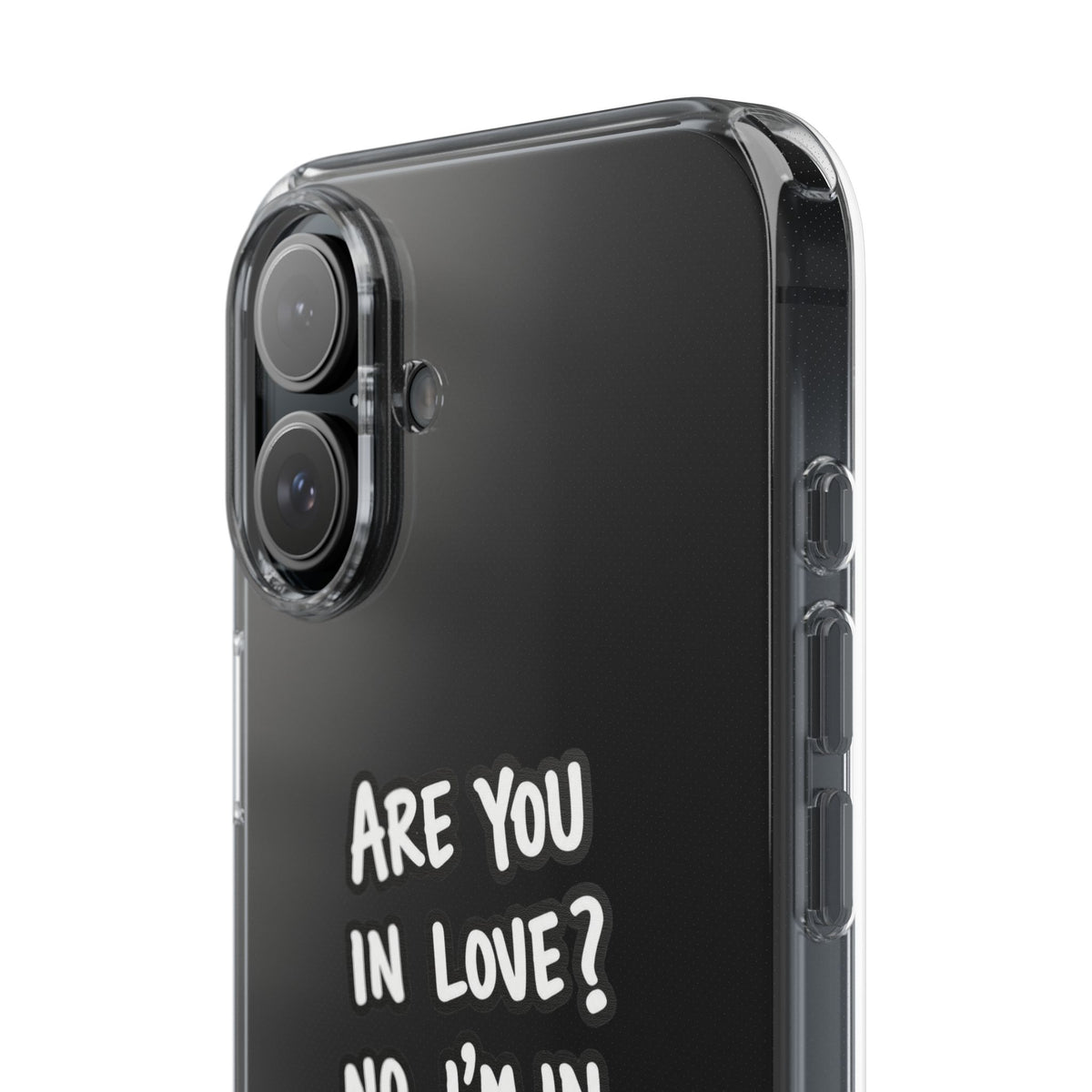 Dubai Love Clear Impact-Resistant Case