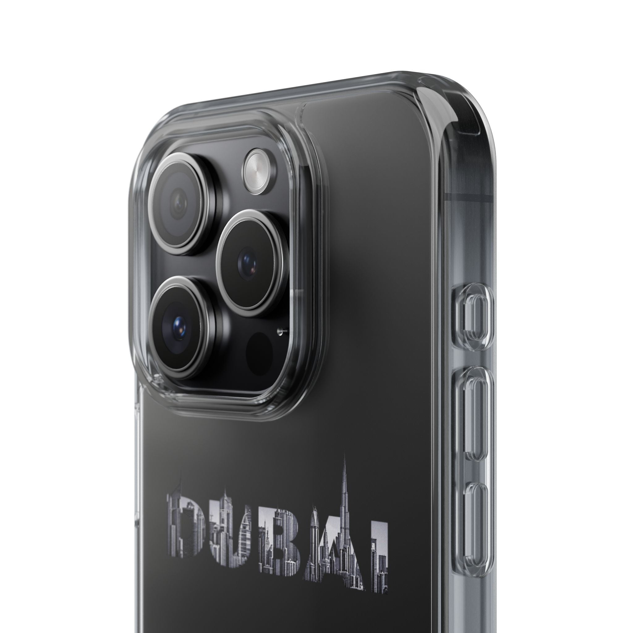 Dubai Skyline Clear Impact-Resistant Case