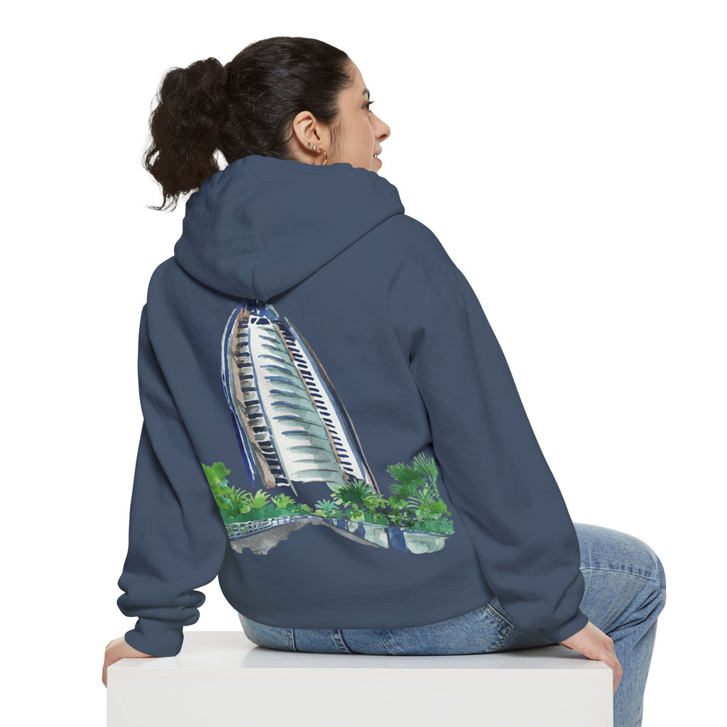 SAEVO Burj Al Arab Watercolor Hoodie