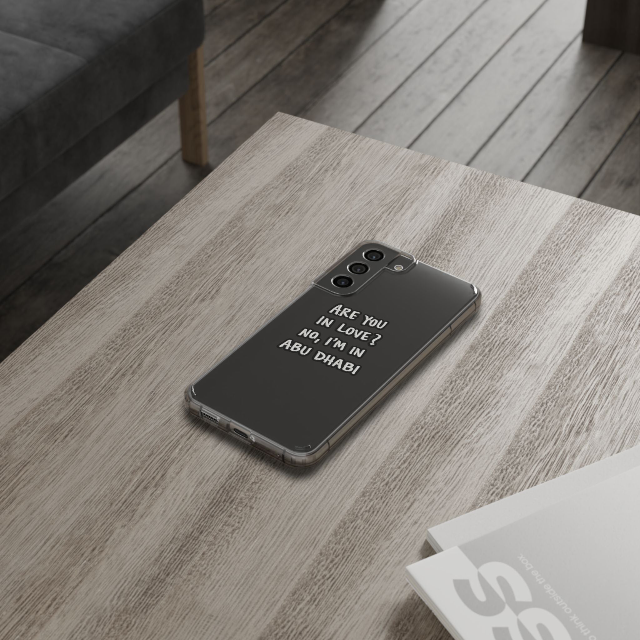Abu Dhabi Love Clear Case