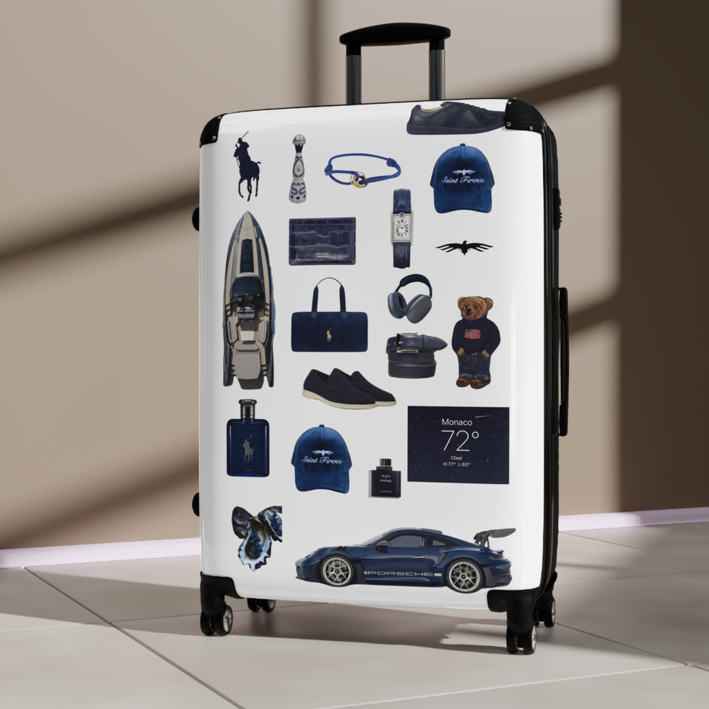 SAEVO Riviera Blue Suitcase