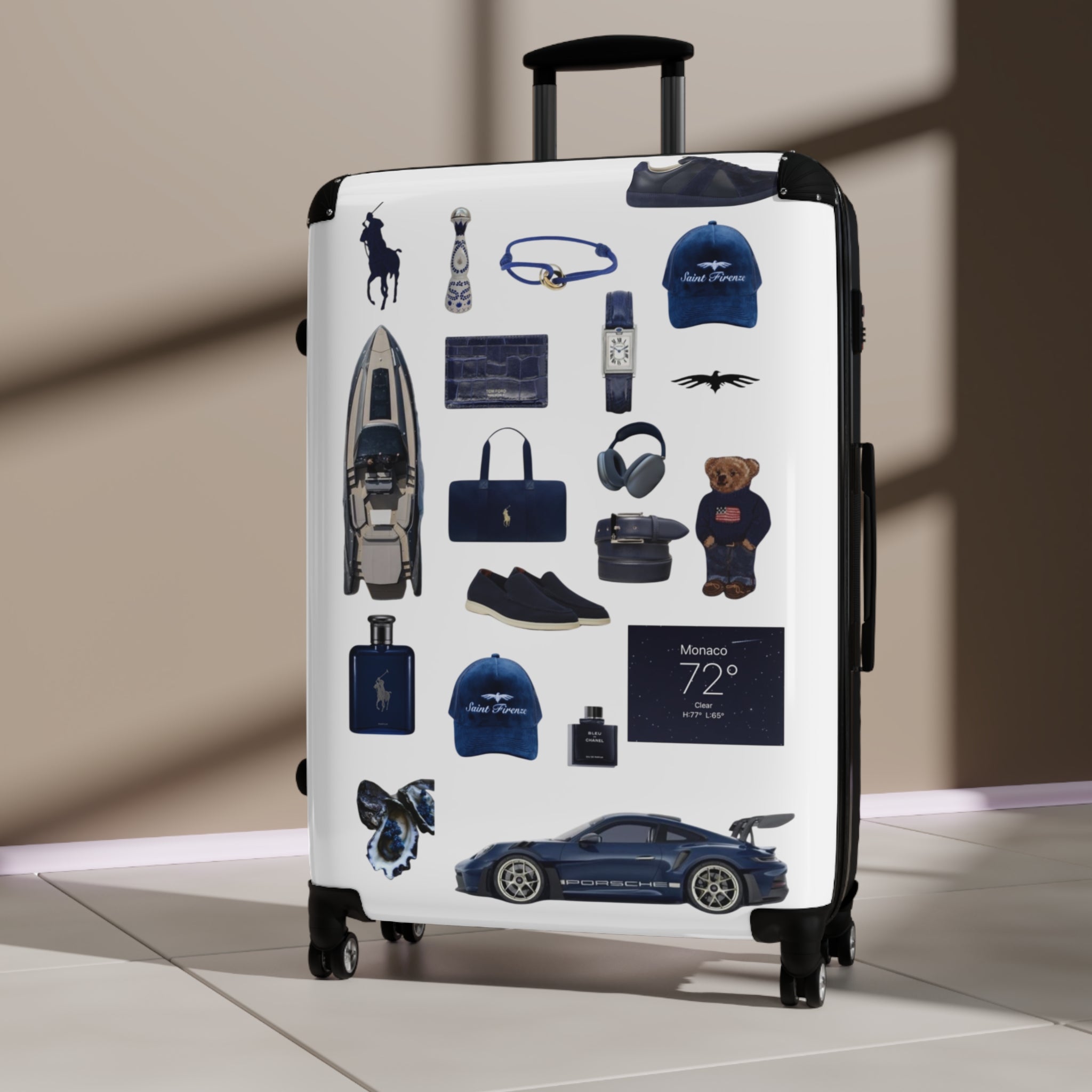 SAEVO Riviera Blue Suitcase