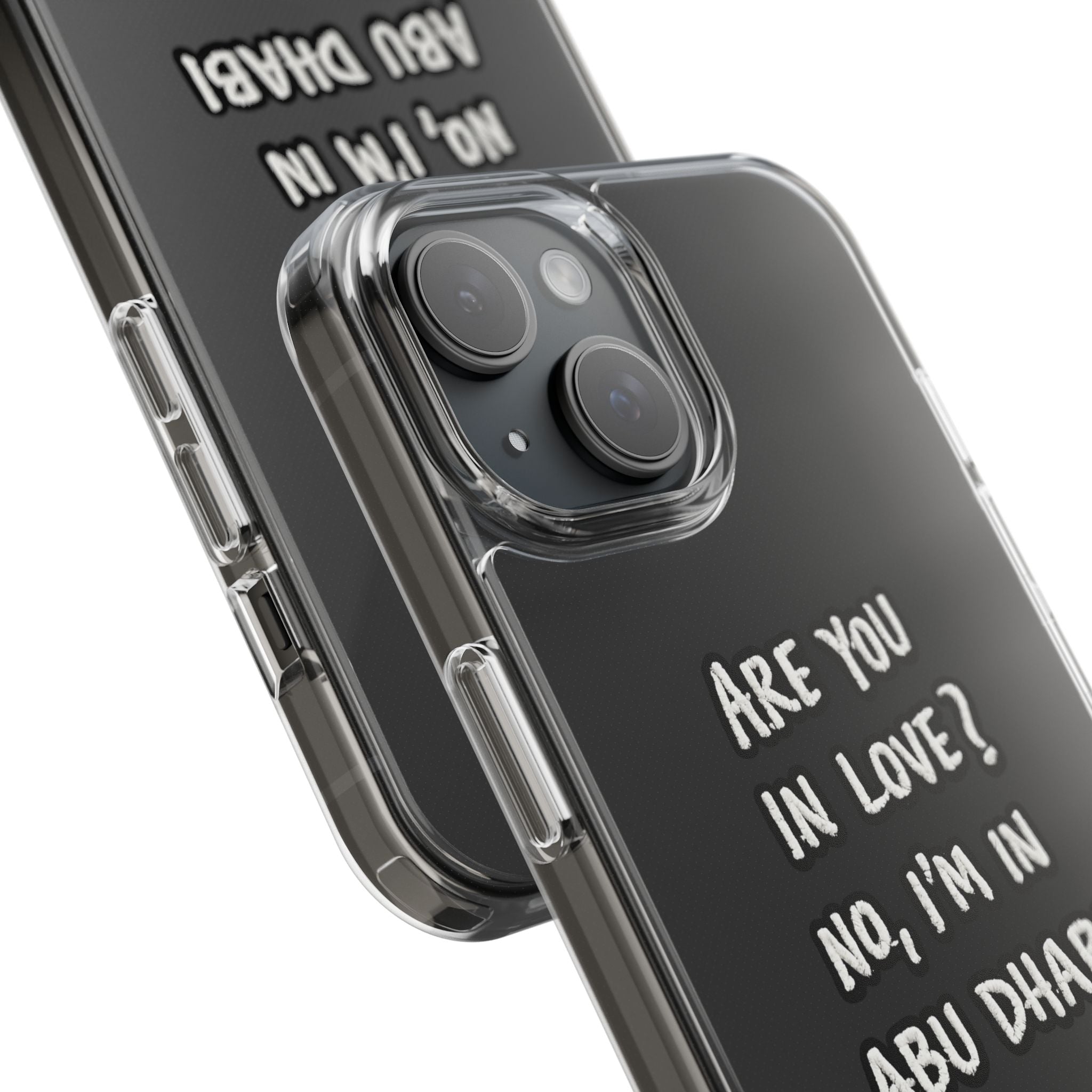 Abu Dhabi Love Clear Case