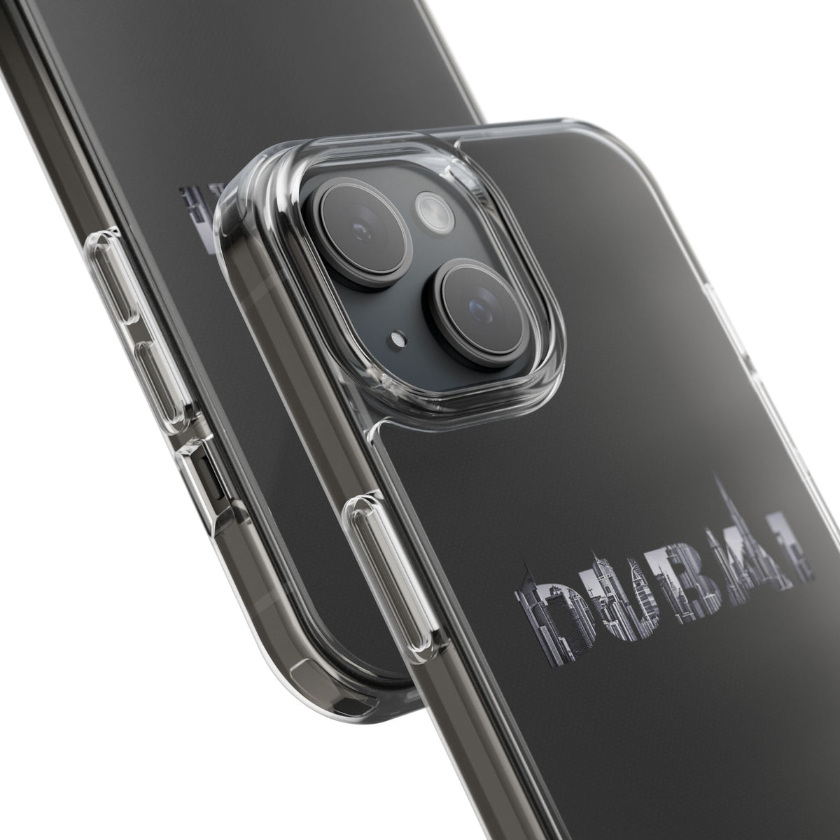 Dubai Skyline Clear Impact-Resistant Case