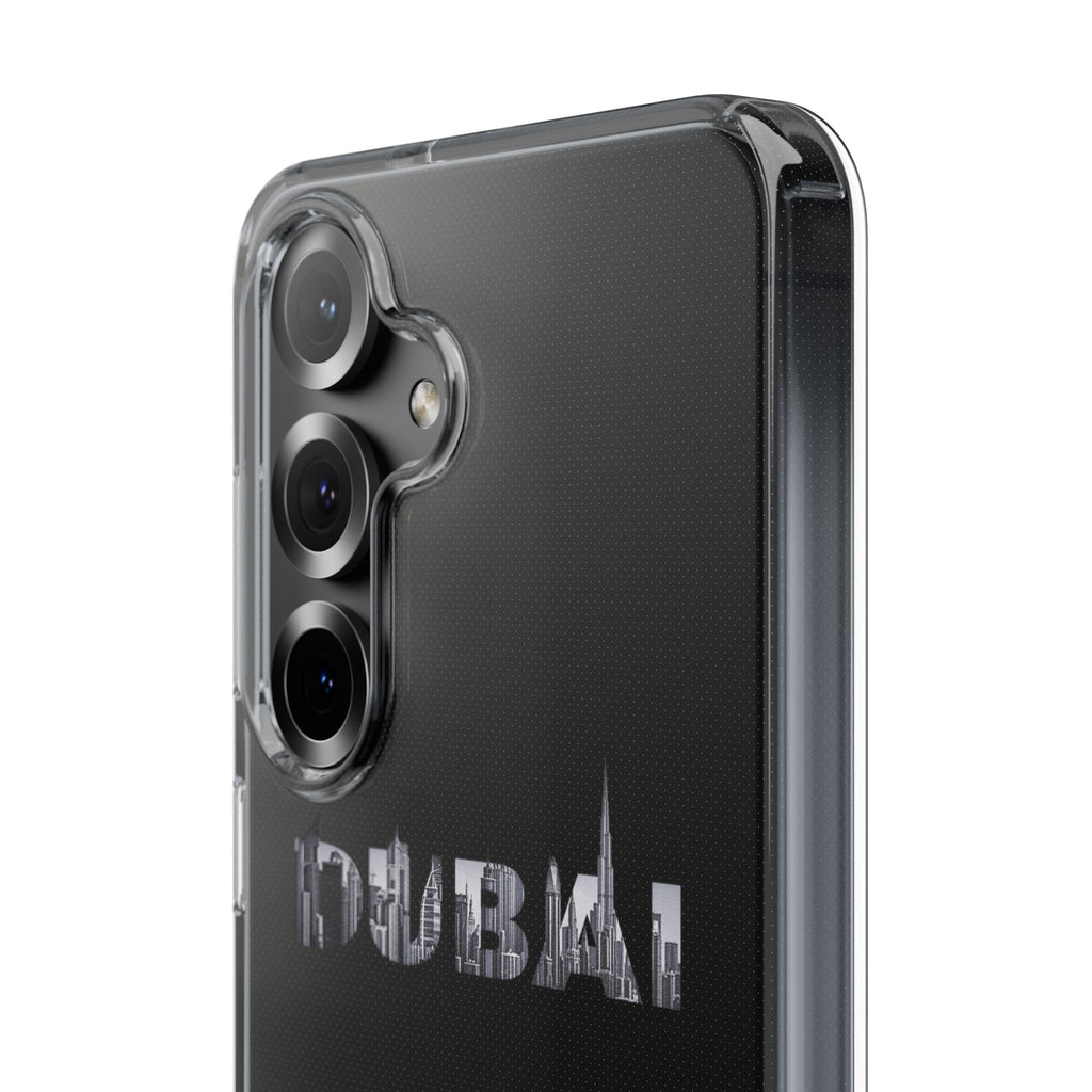Dubai Skyline Clear Impact-Resistant Case