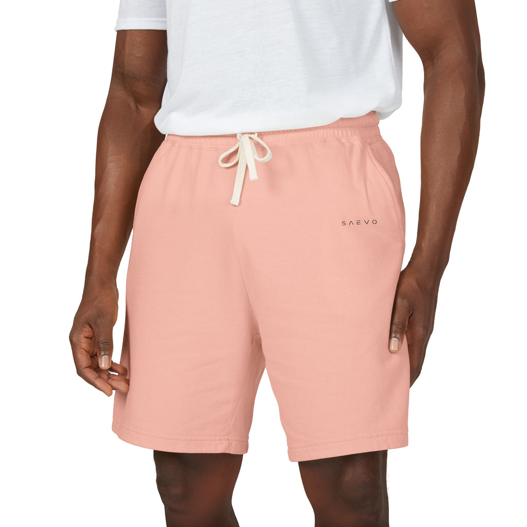 SAEVO Garment-Dyed Fleece Sweat Shorts