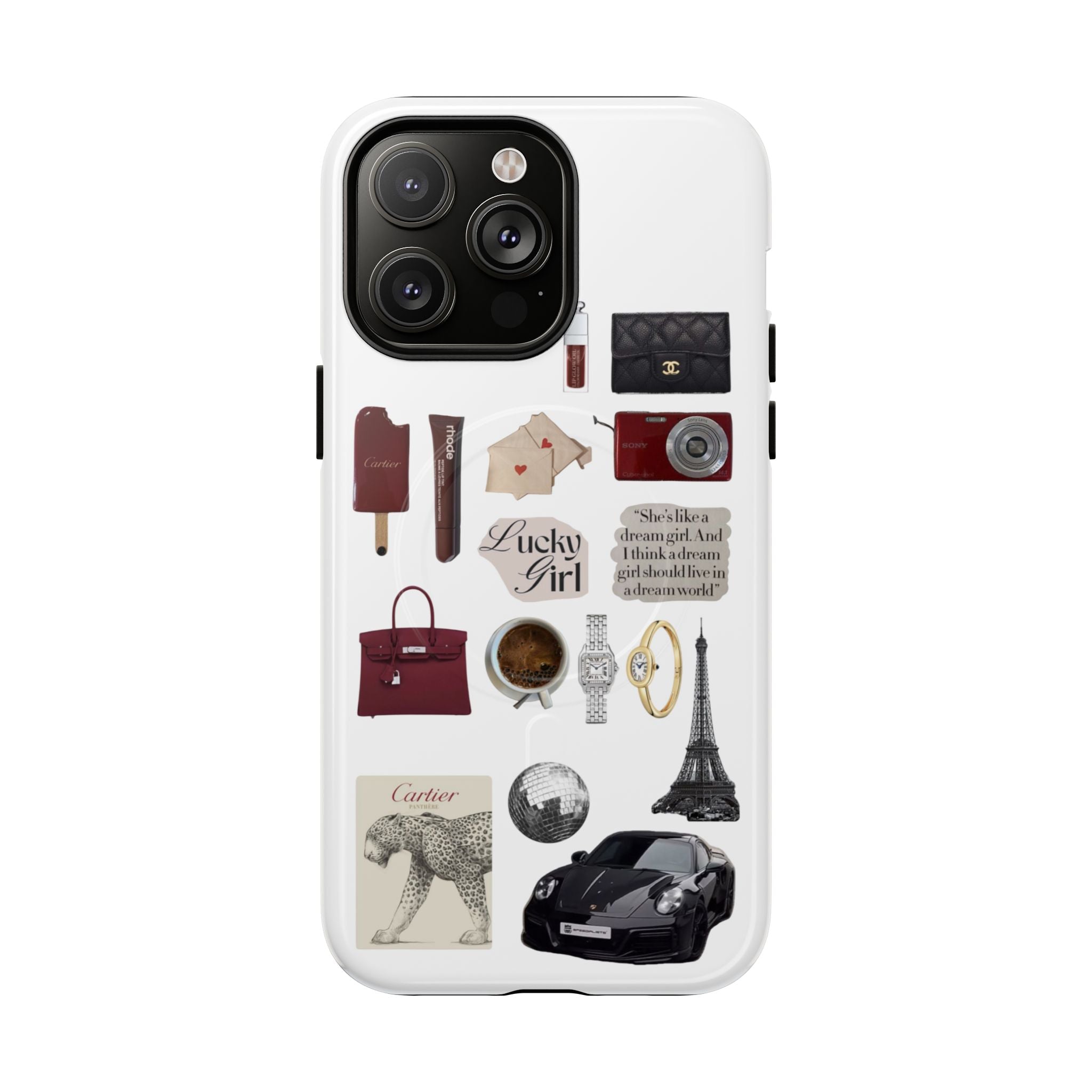 SAEVO Rouge Muse Magnetic iPhone Case