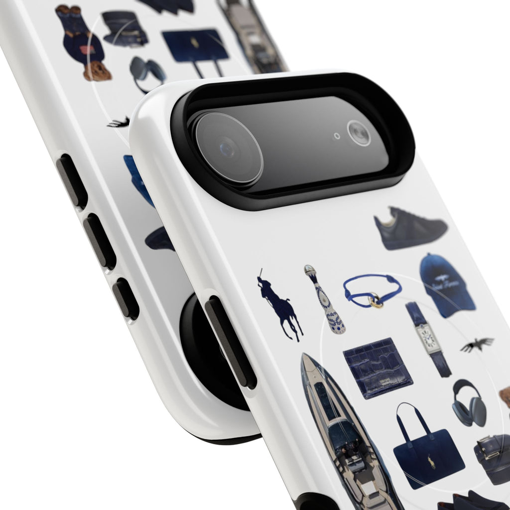 SAEVO Riviera Blue Magnetic iPhone Case