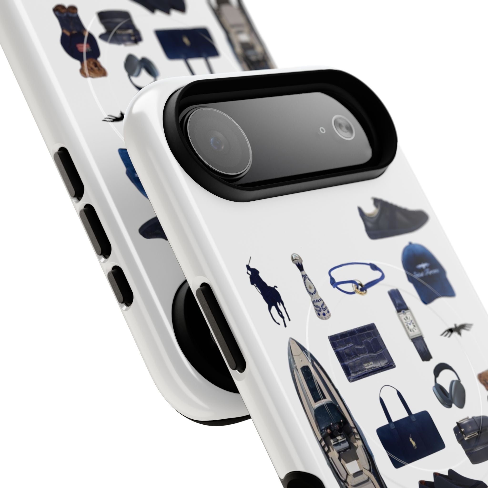 SAEVO Riviera Blue Magnetic iPhone Case