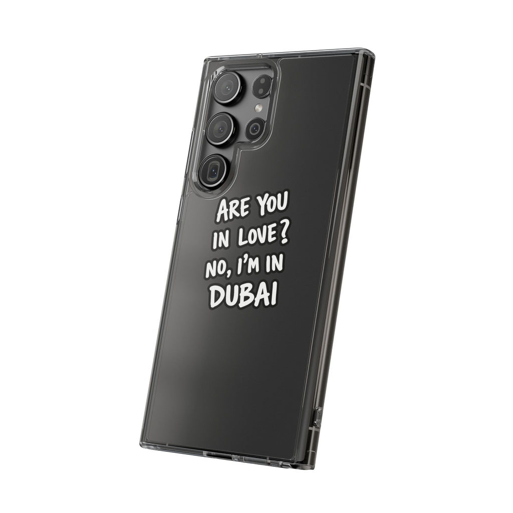 Dubai Love Clear Impact-Resistant Case